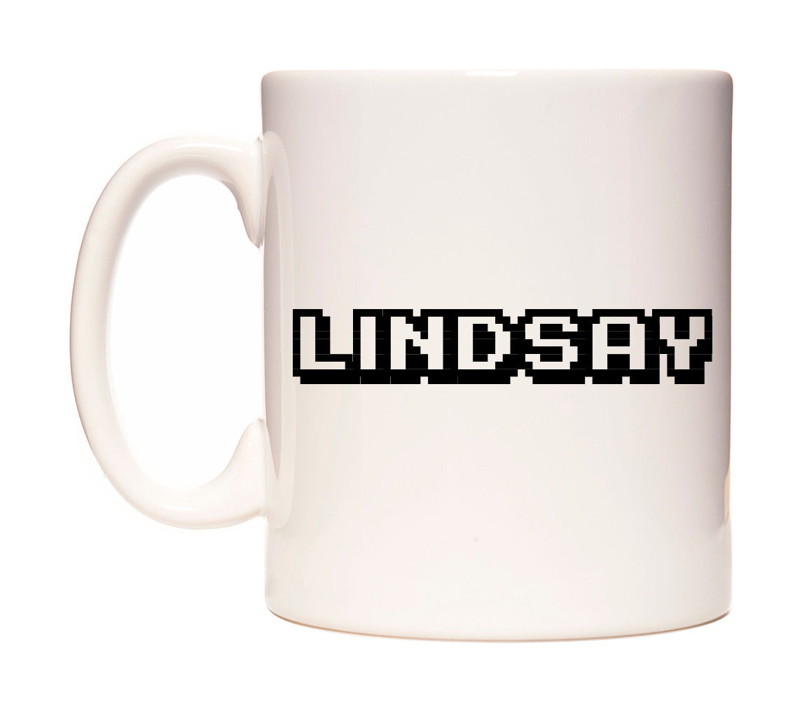 Lindsay - Arcade Themed Mug