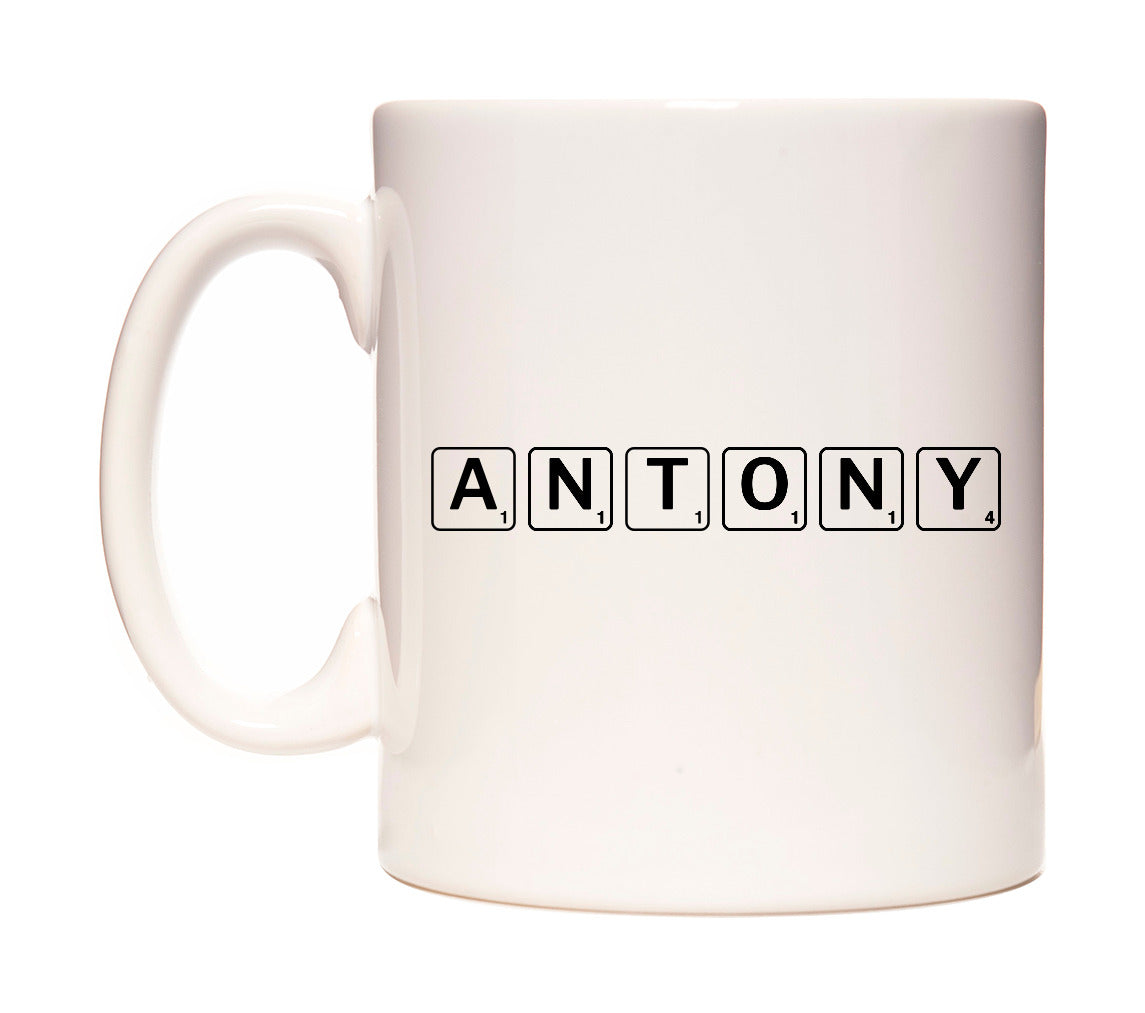 Antony - Scrabble Themed Mug