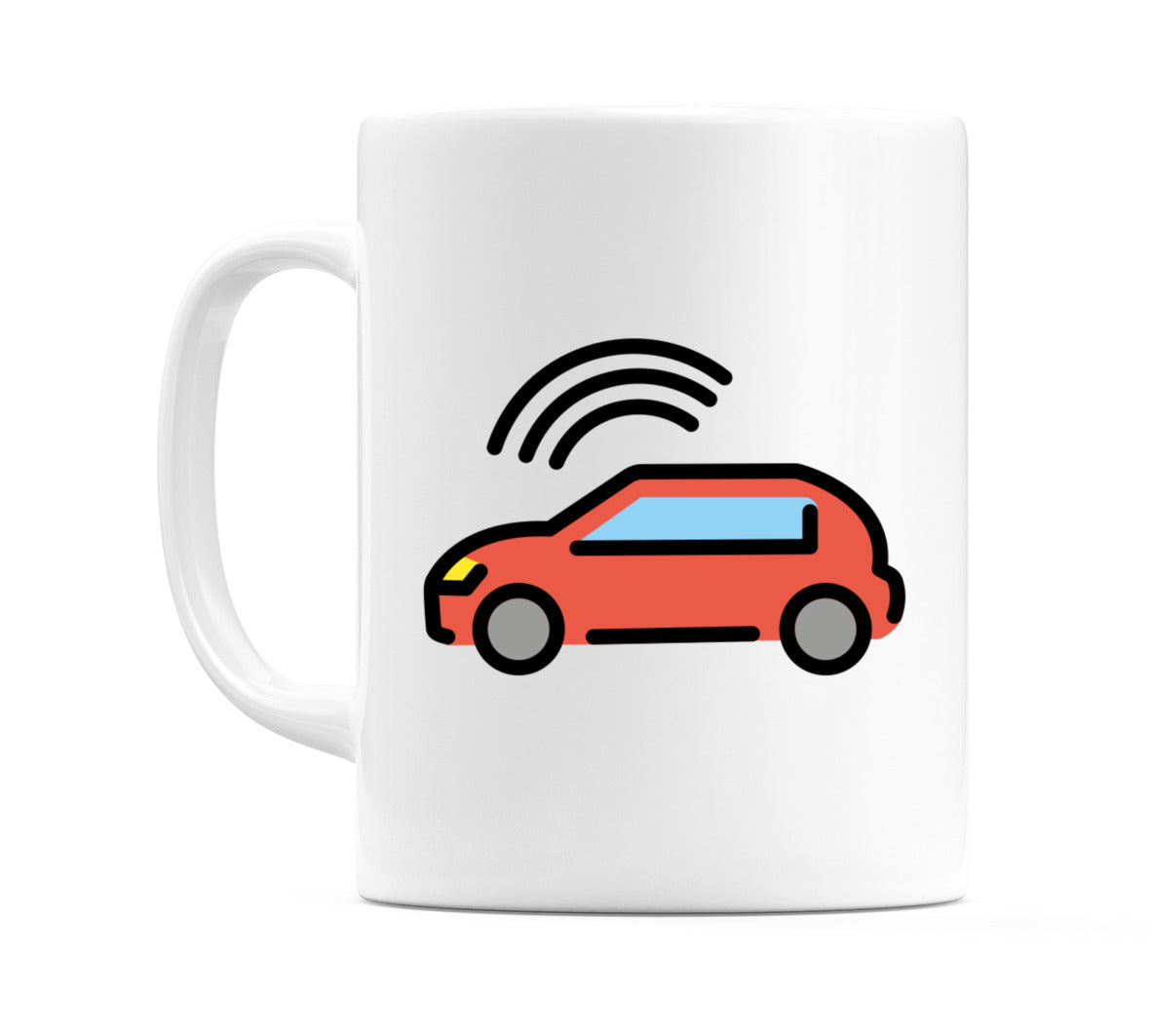 Autonomous Car Emoji Mug