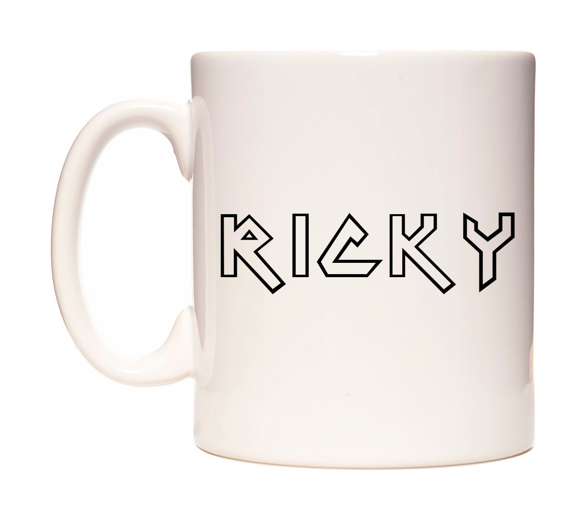 Ricky - Iron Maiden Themed Mug