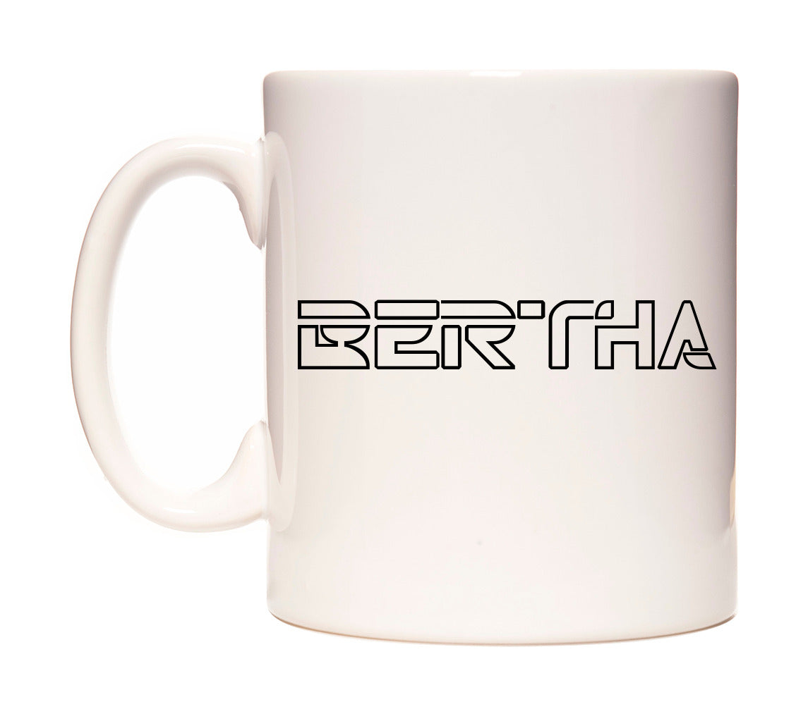 Bertha - Tron Themed Mug