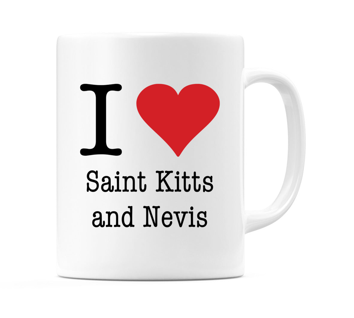 I Love Saint Kitts and Nevis Mug