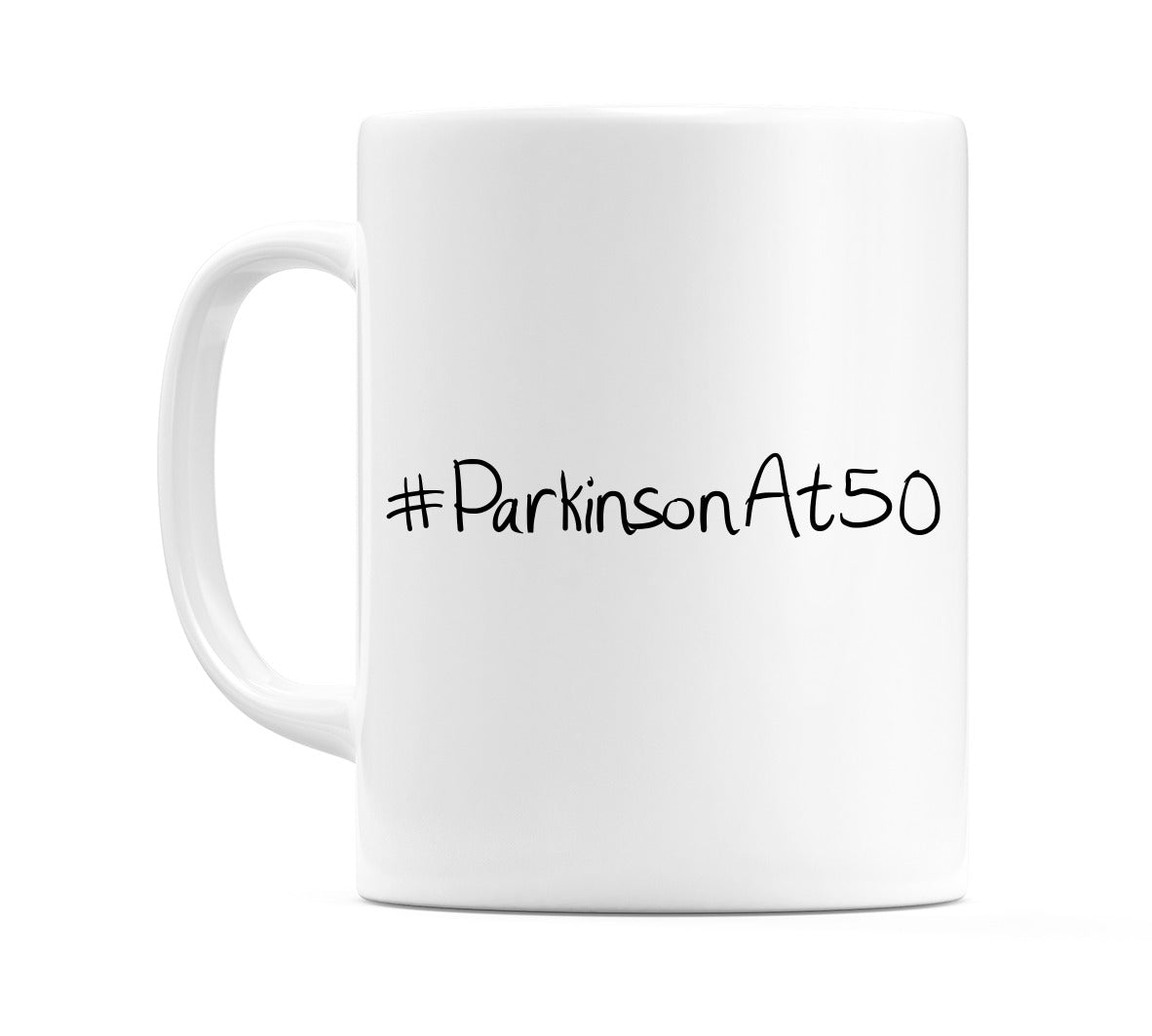#ParkinsonAt50 Mug
