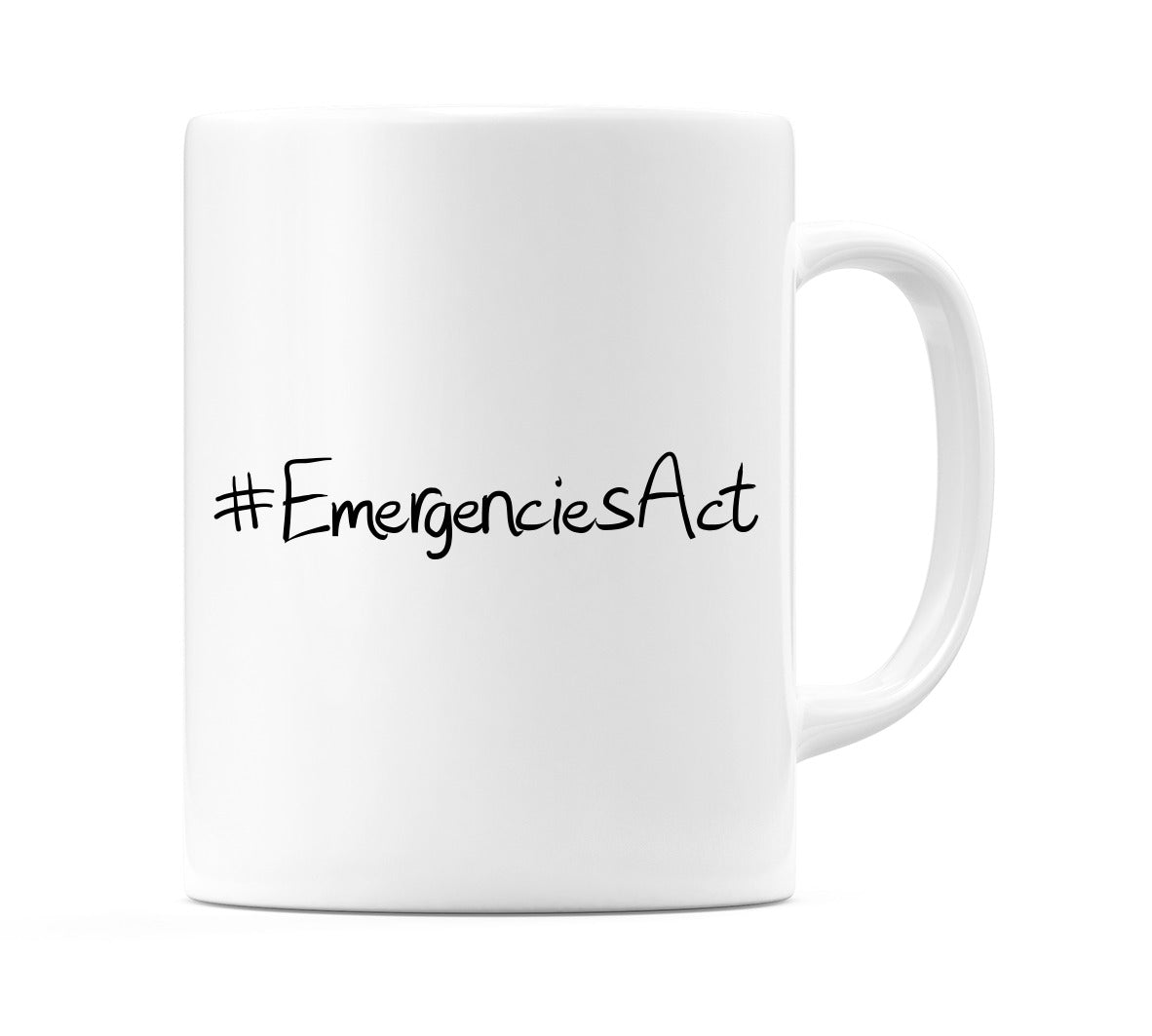 #EmergenciesAct Mug