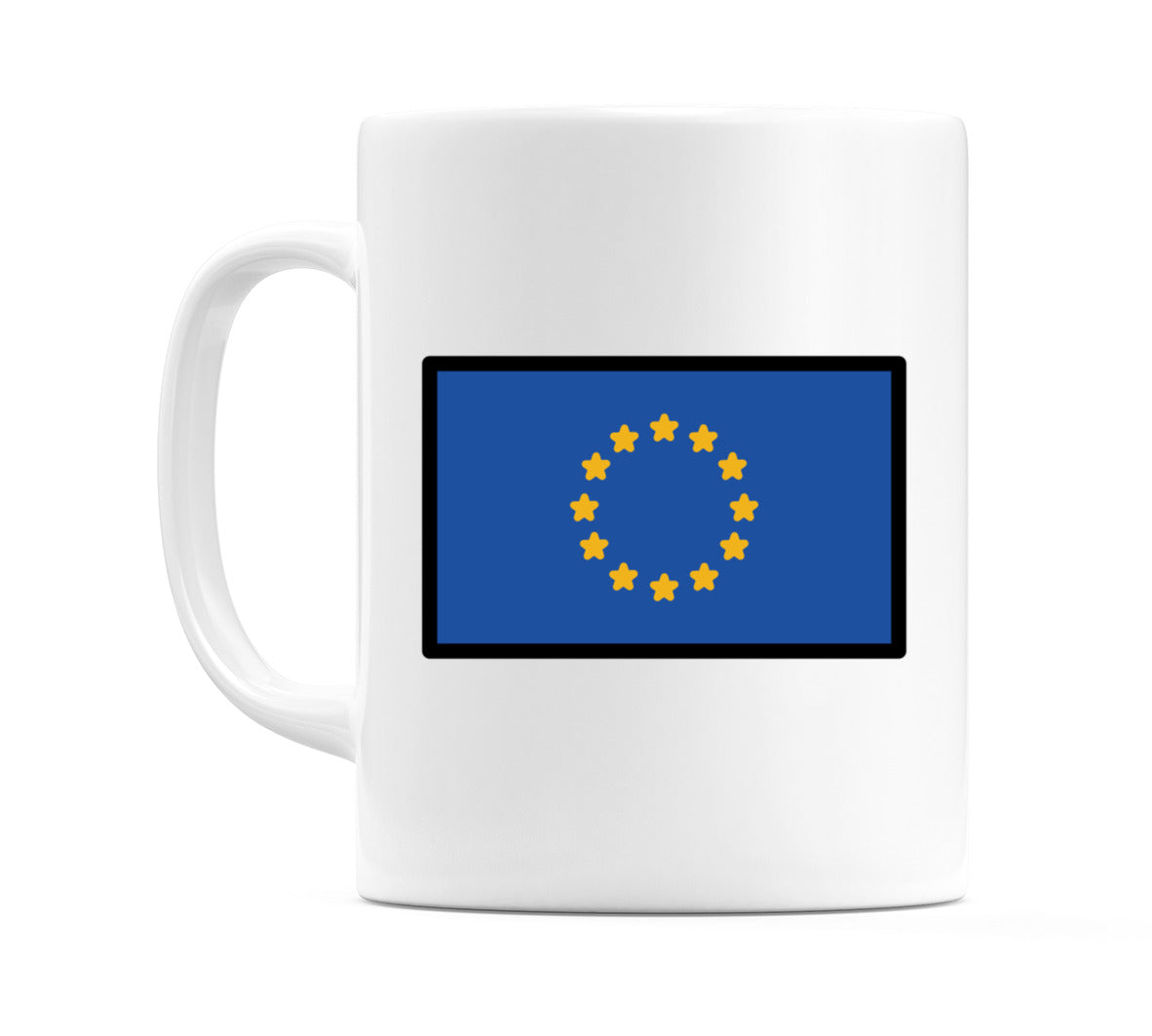 European Union Flag Emoji Mug