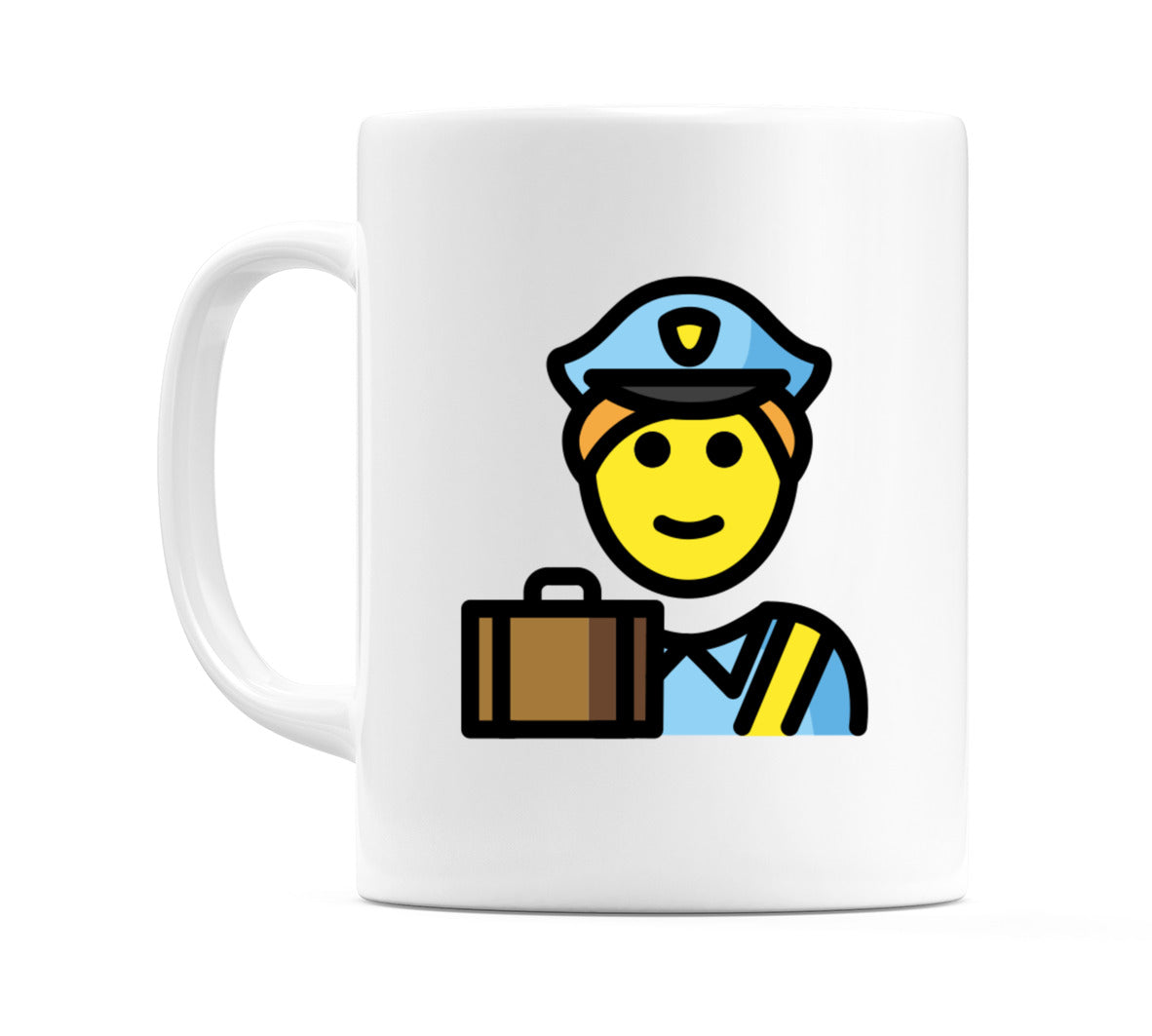 Customs Emoji Mug