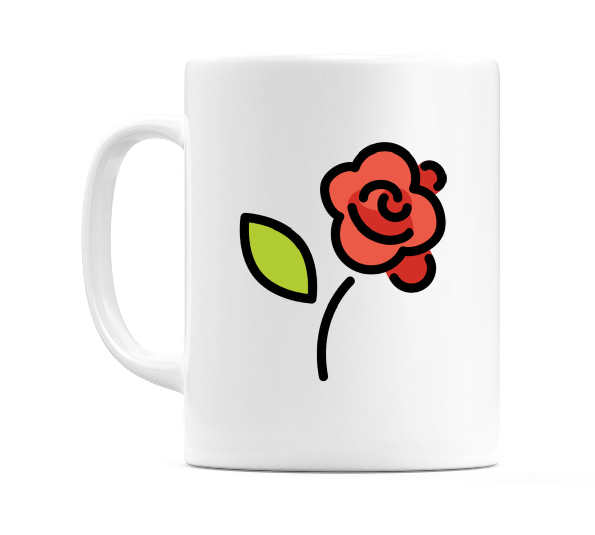 Rose Emoji Mug