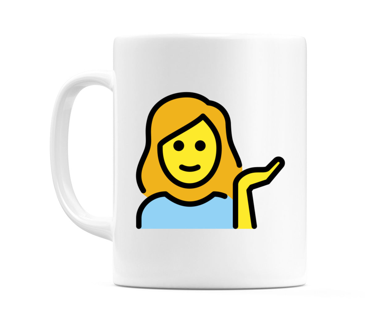 Female Tipping Hand Emoji Mug