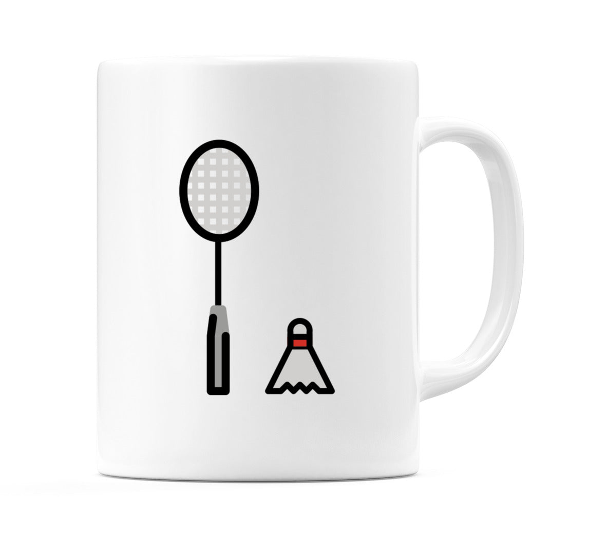 Badminton Emoji Mug