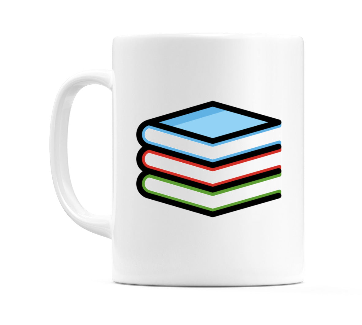 Books Emoji Mug