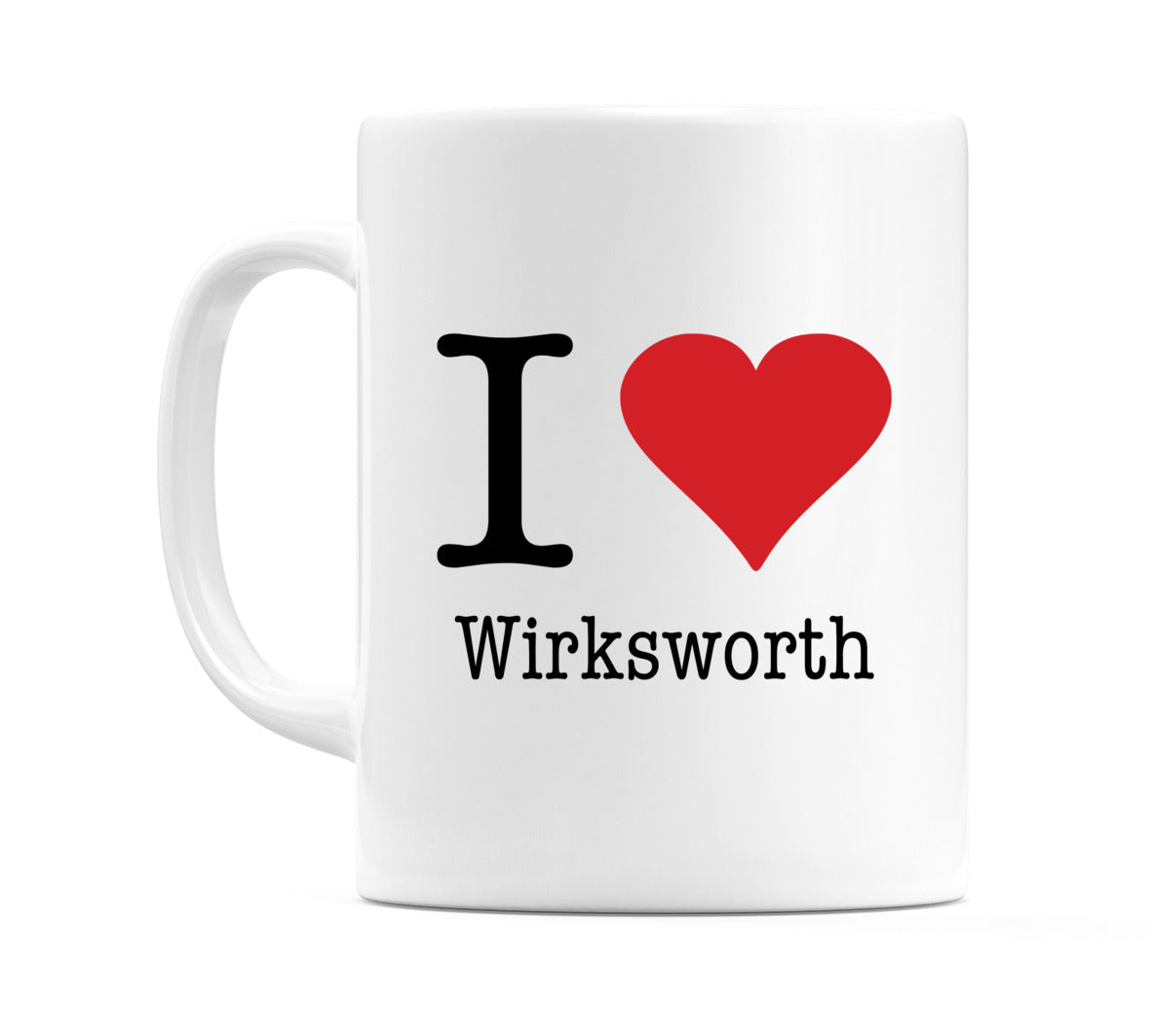 I Love Wirksworth Mug