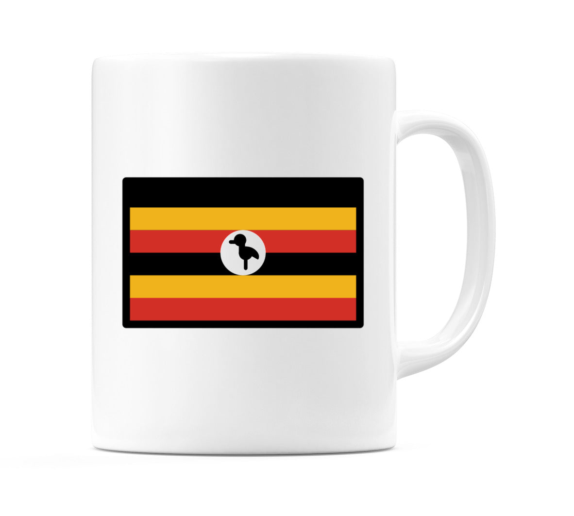 Uganda Flag Emoji Mug