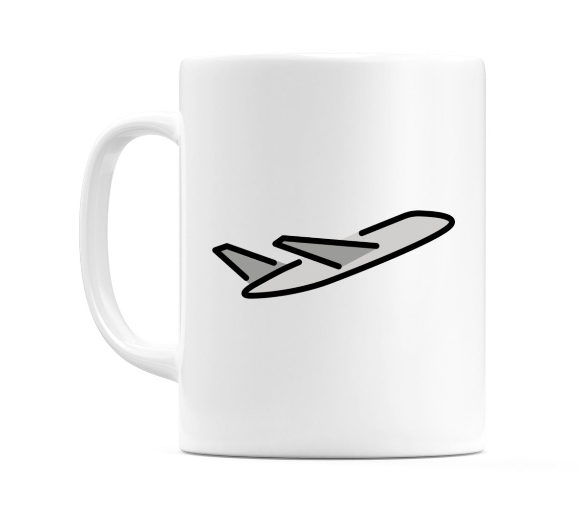 Airplane Departure Emoji Mug