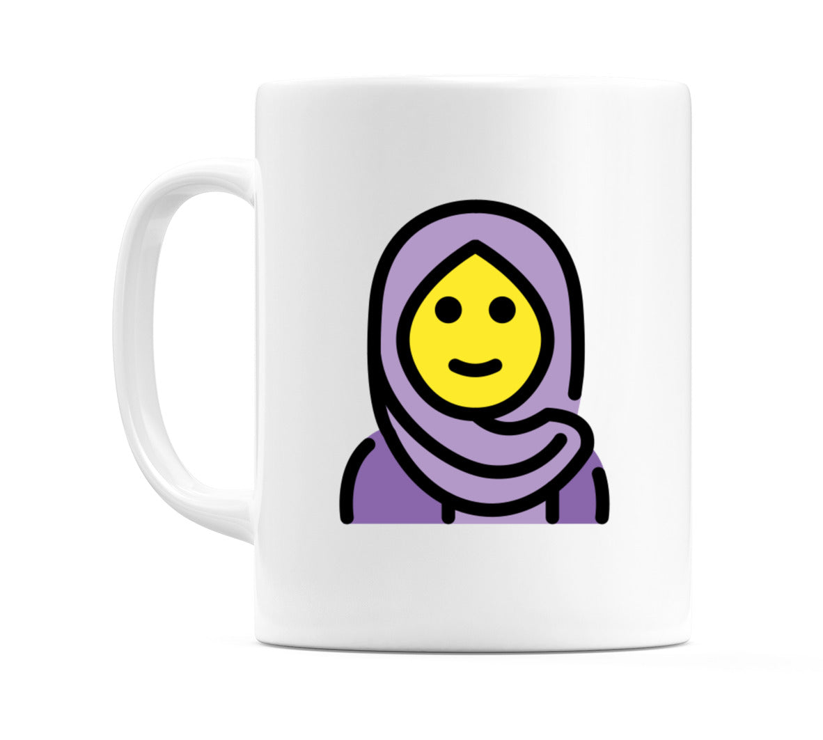 Female With Headscarf Emoji Mug
