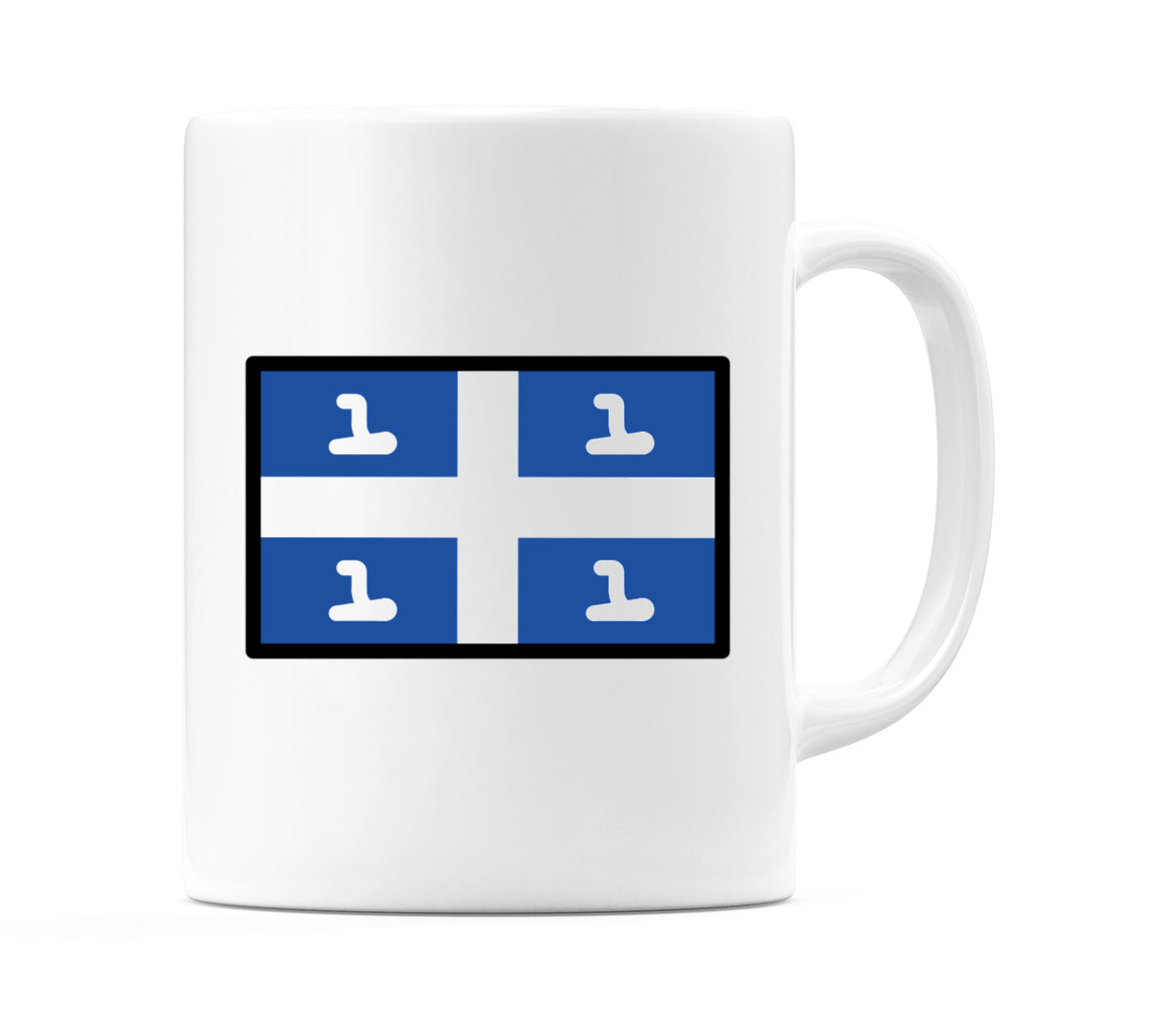Martinique Flag Emoji Mug