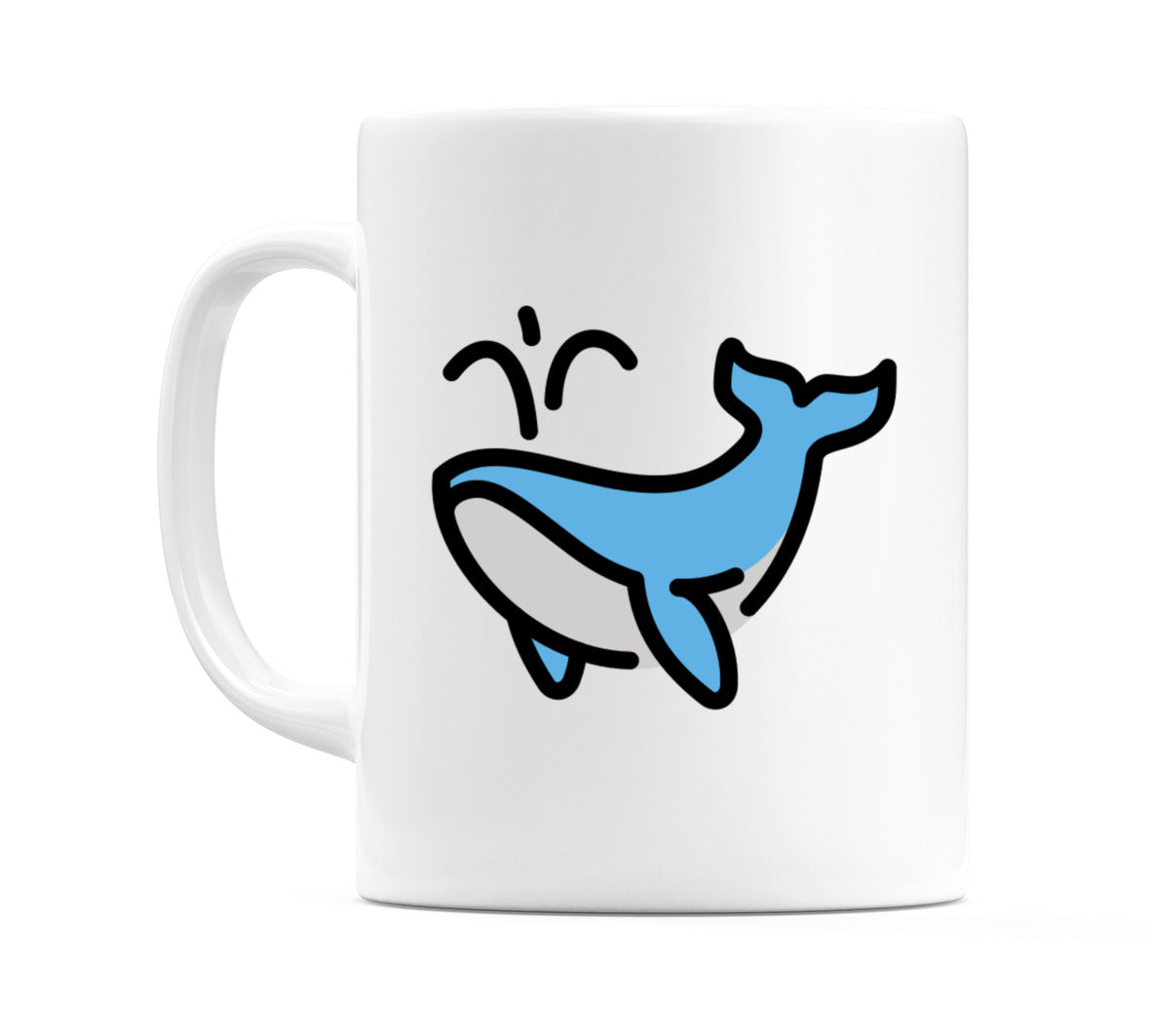 Spouting Whale Emoji Mug