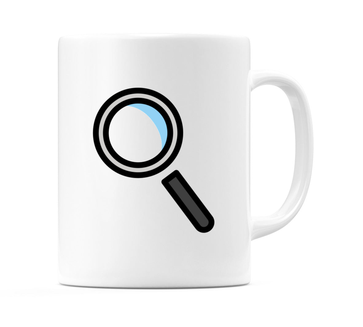 Magnifying Glass Tilted Left Emoji Mug