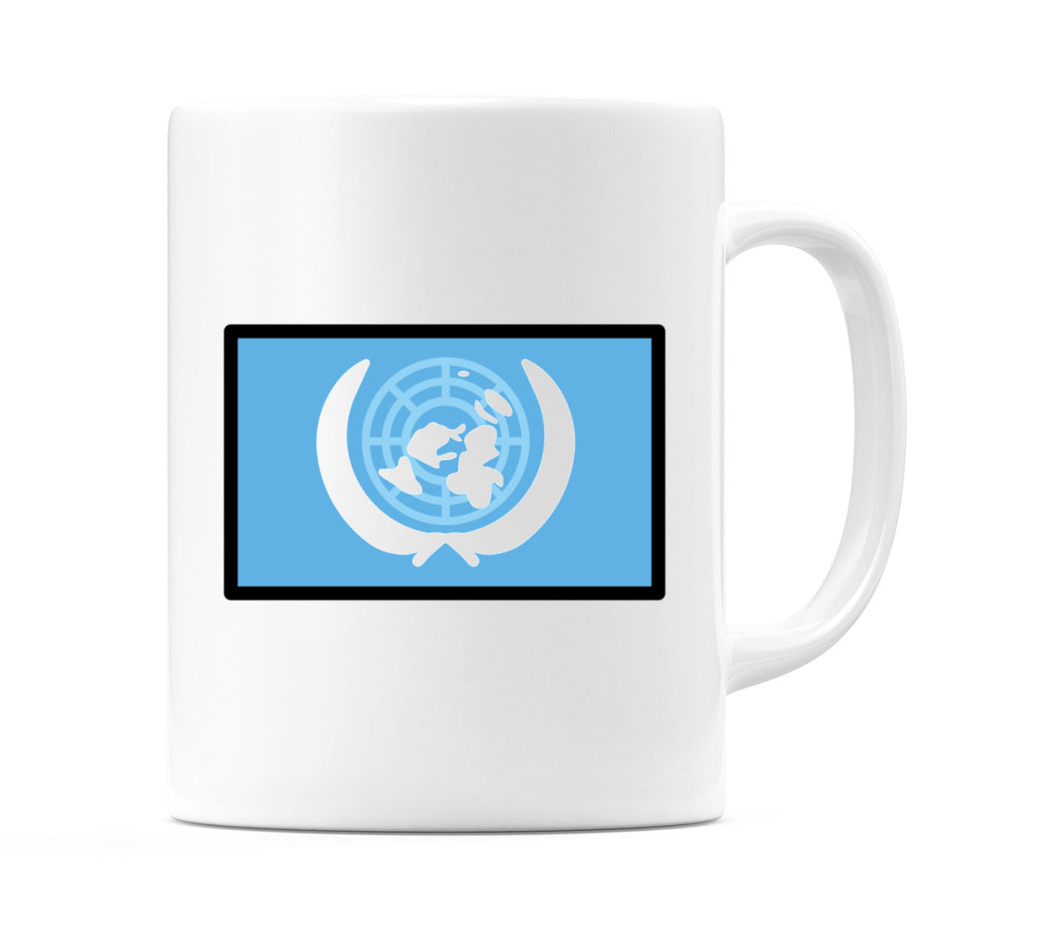United Nations Flag Emoji Mug