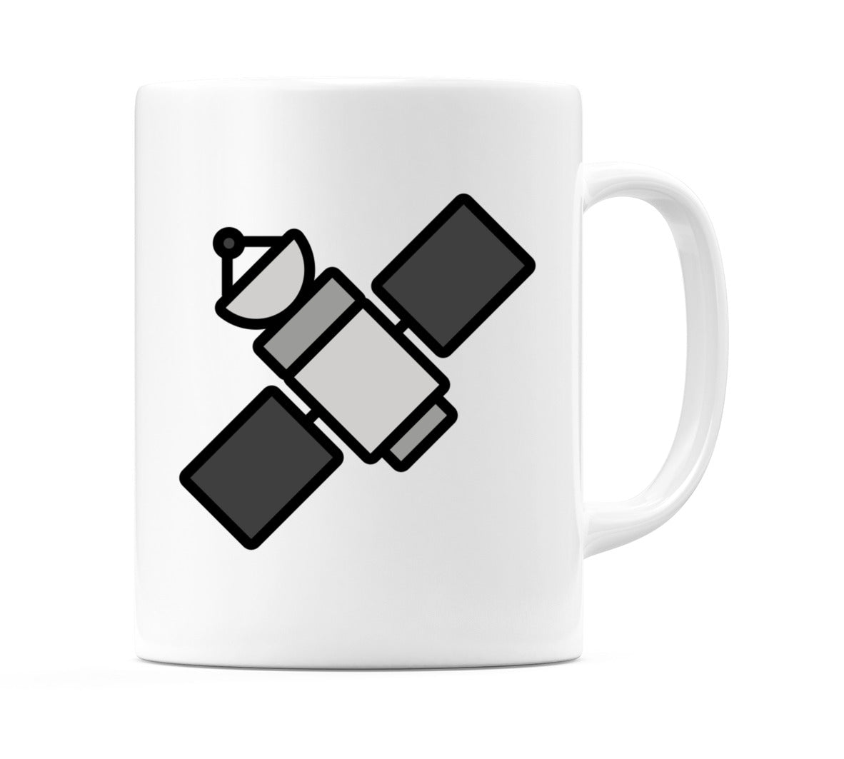 Satellite Emoji Mug