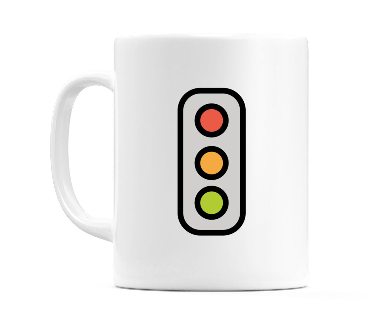Vertical Traffic Light Emoji Mug
