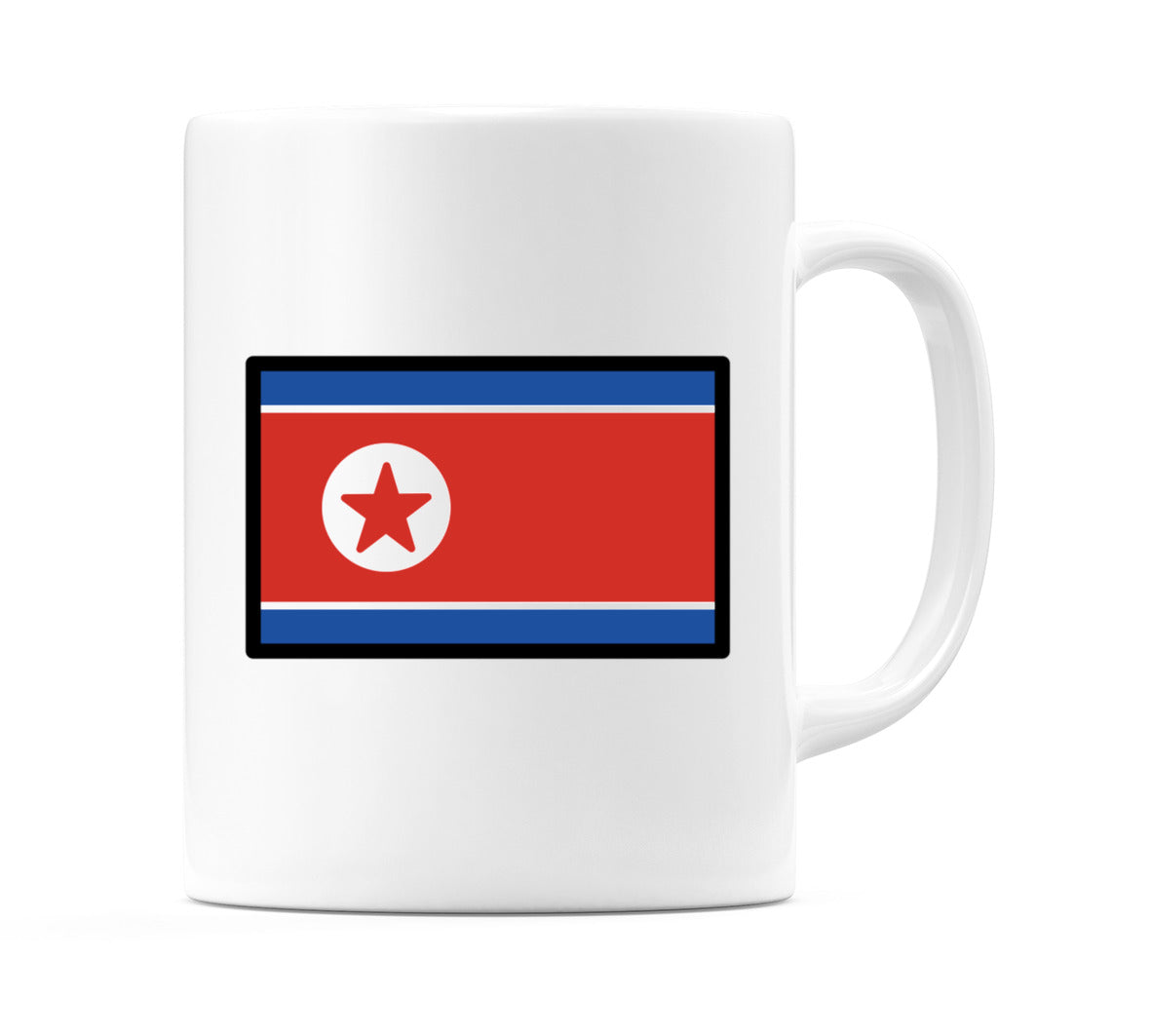 North Korea Flag Emoji Mug