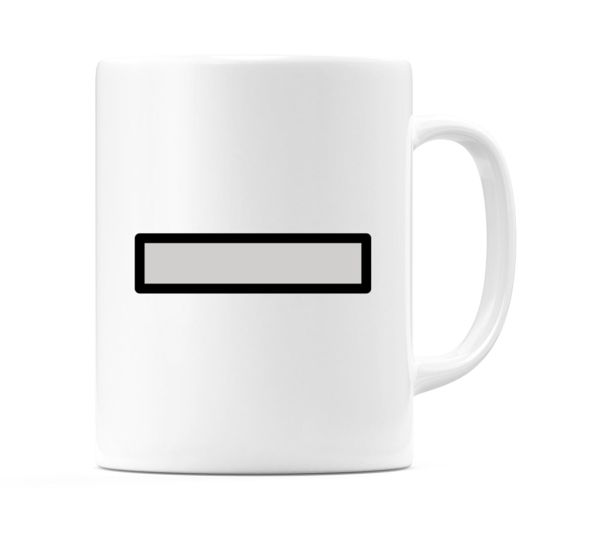 Minus Sign Emoji Mug