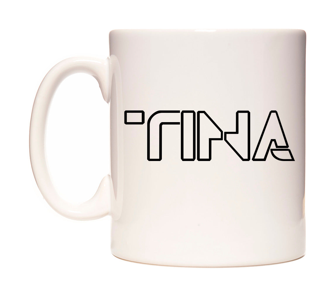 Tina - Tron Themed Mug