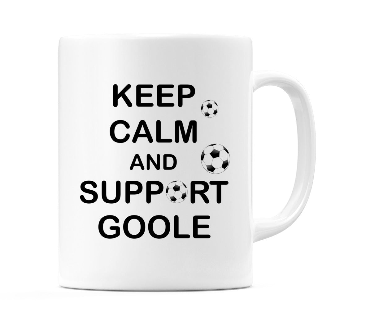 Keep Calm And Support Goole Mug