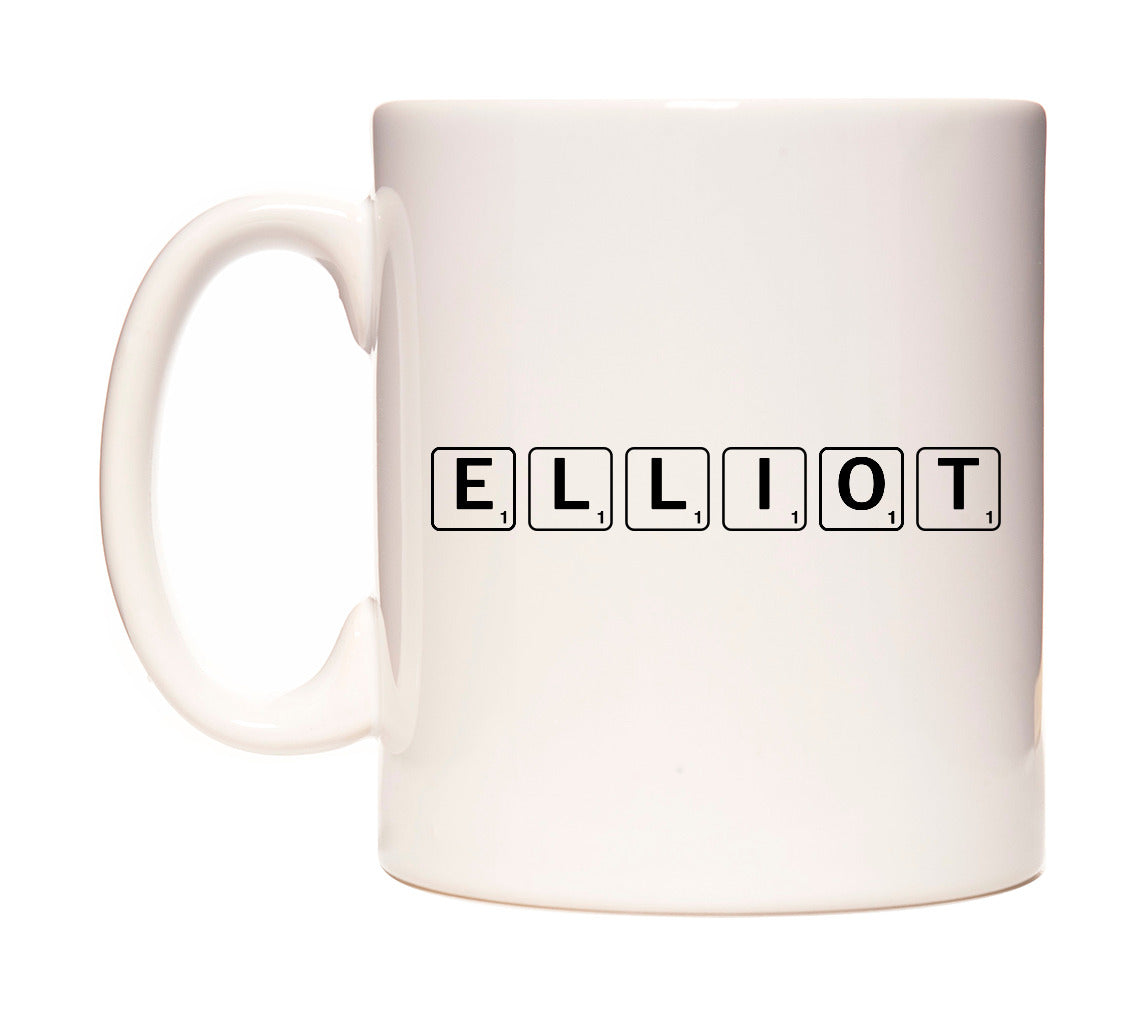 Elliot - Scrabble Themed Mug