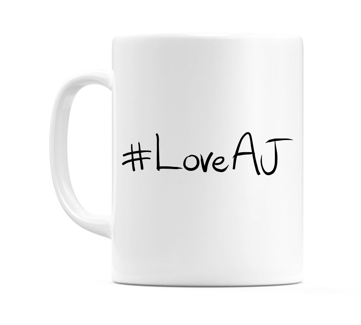 #LoveAJ Mug