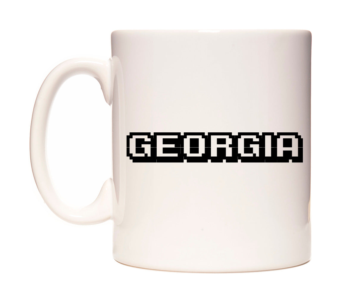 Georgia - Arcade Themed Mug