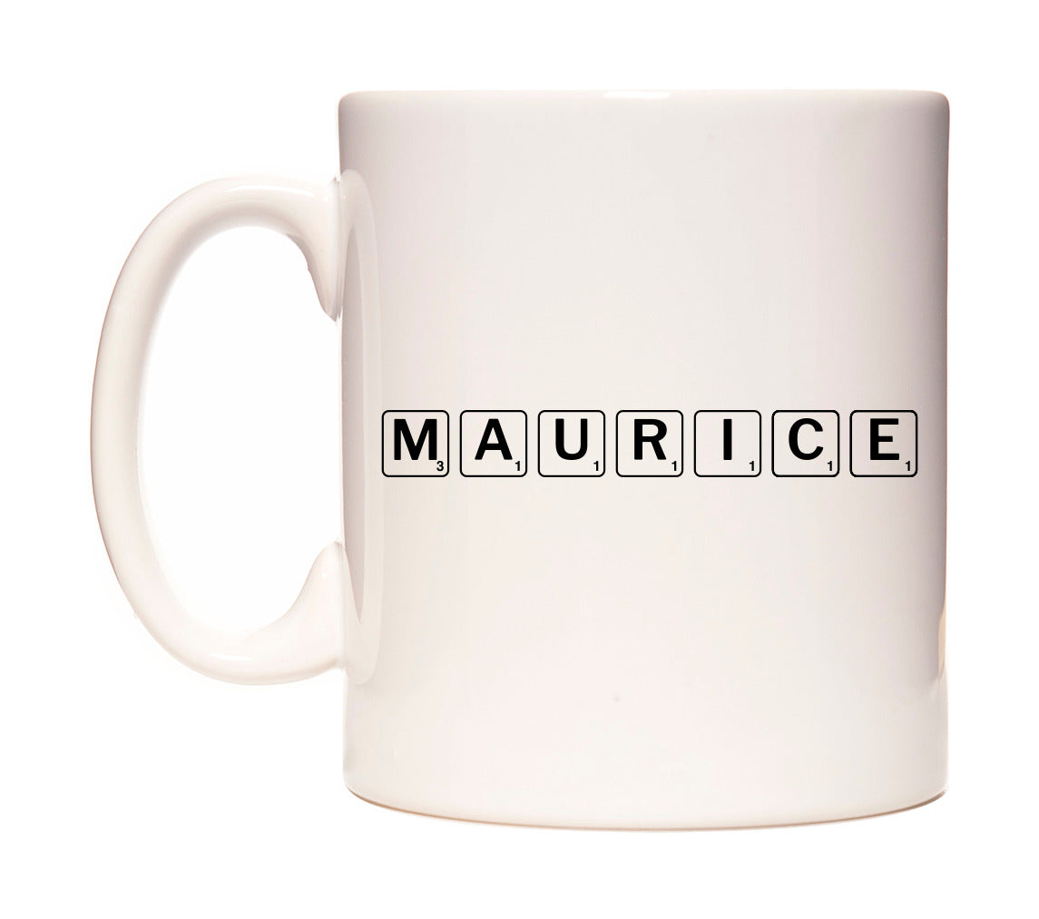 Maurice - Scrabble Themed Mug