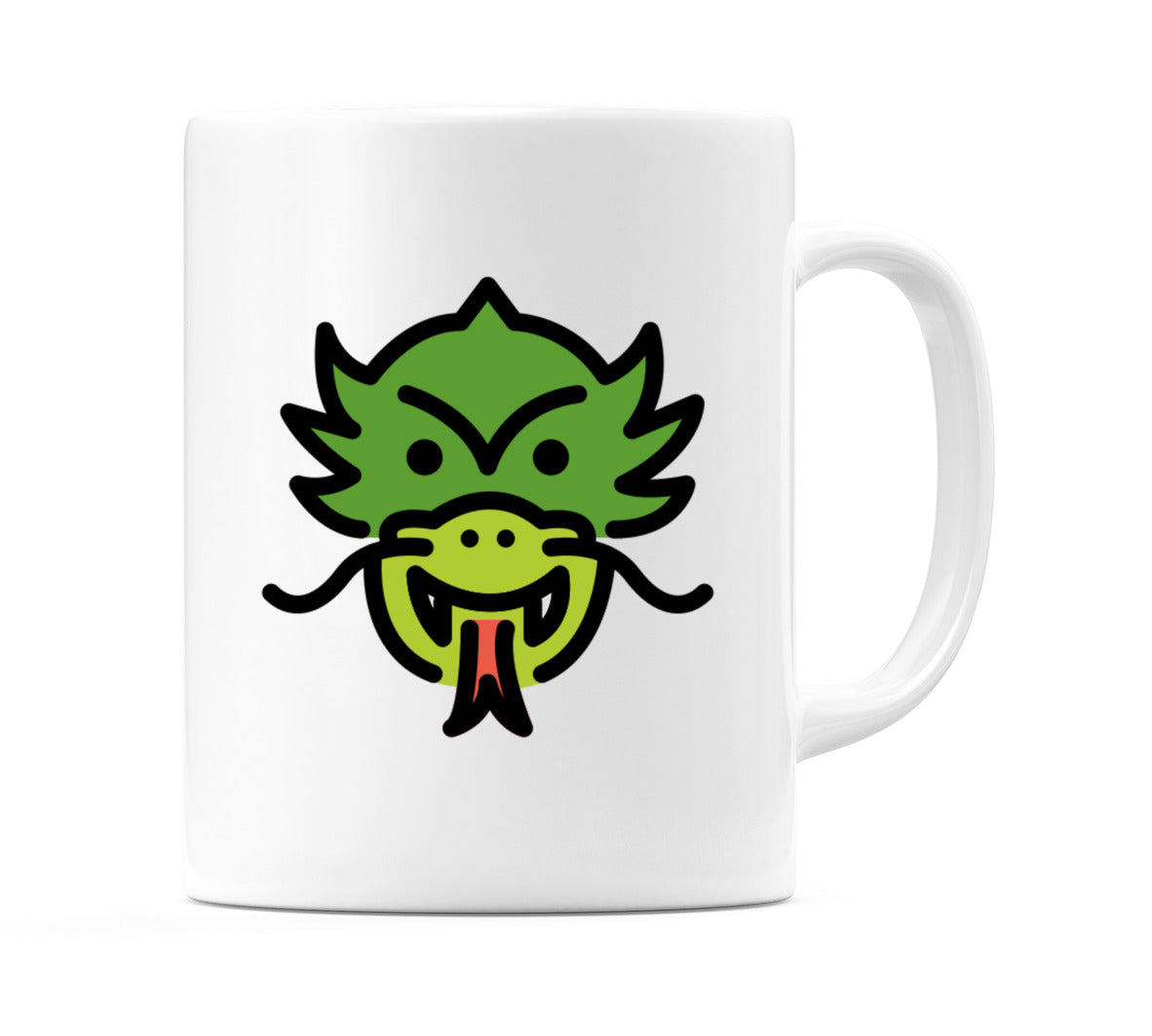 Dragon Face Emoji Mug