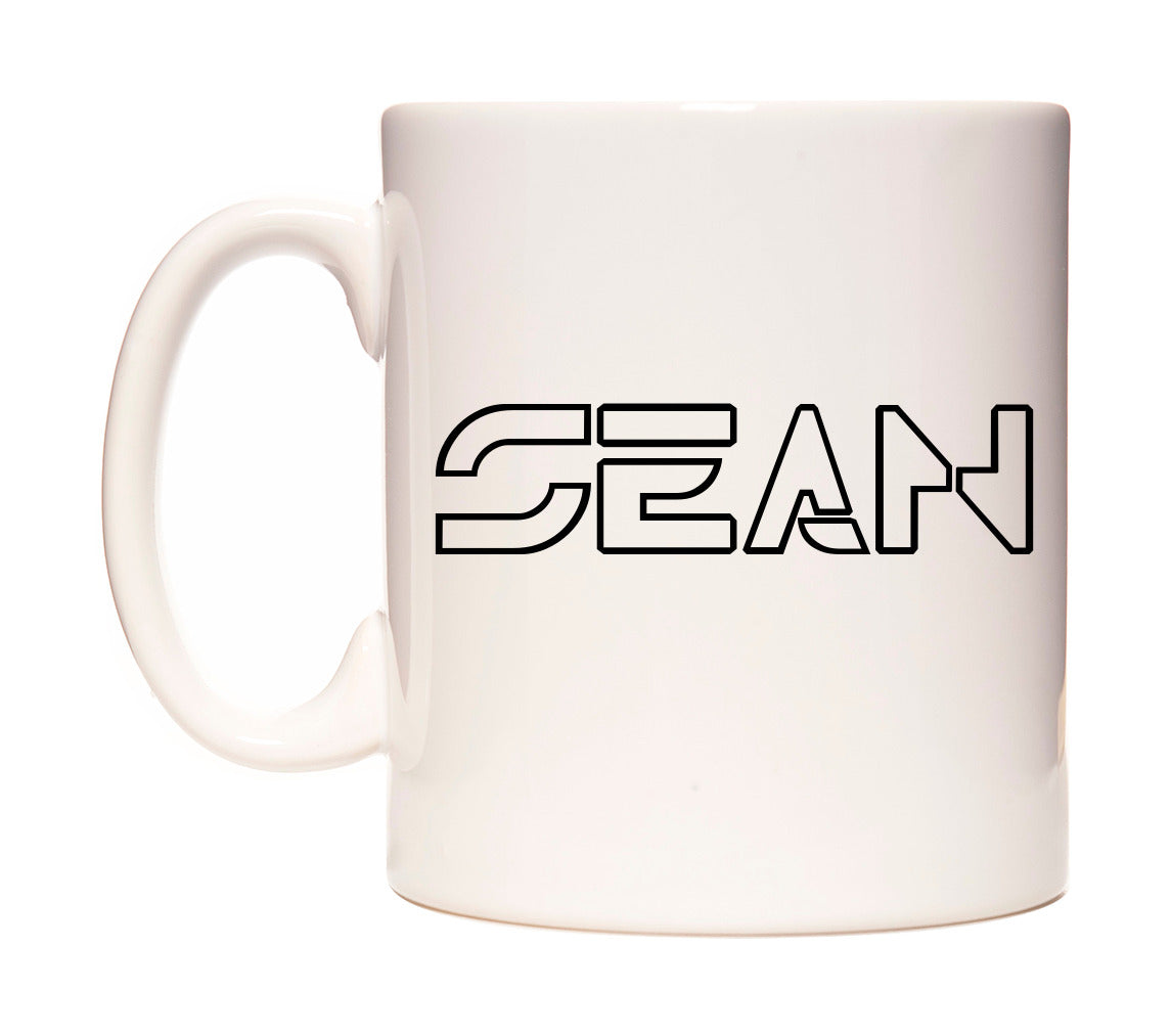 Sean - Tron Themed Mug