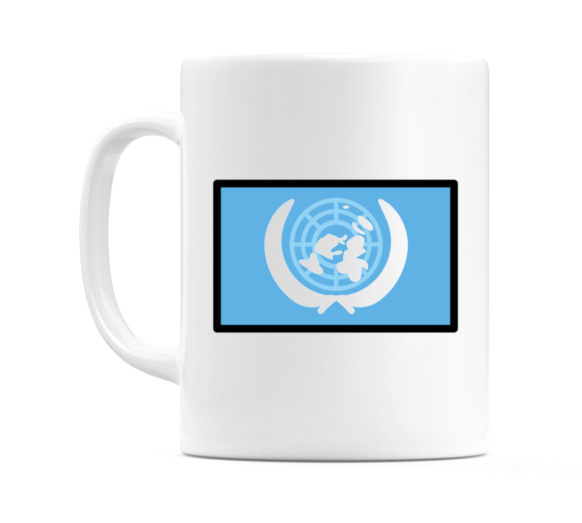 United Nations Flag Emoji Mug