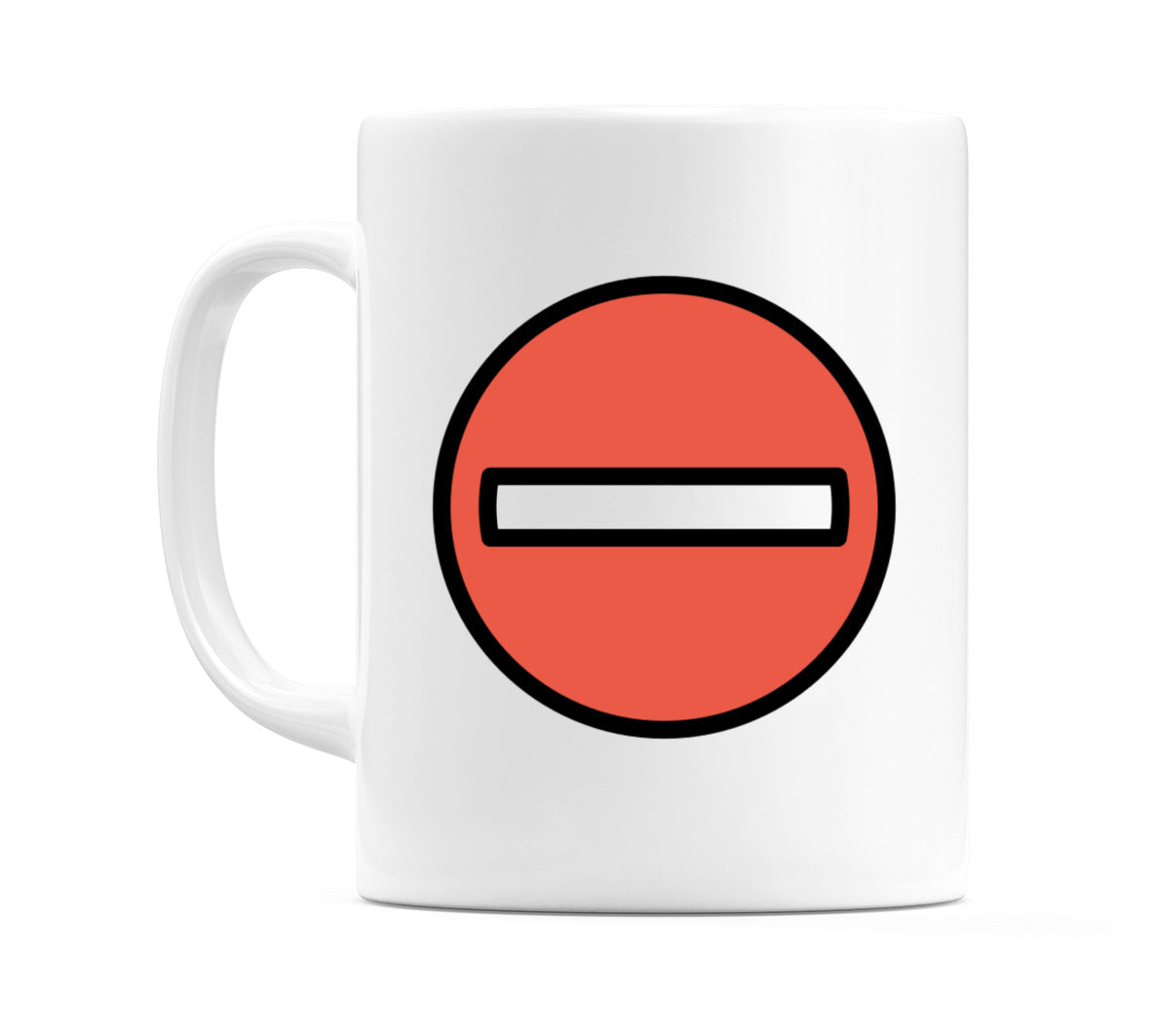 No Entry Emoji Mug