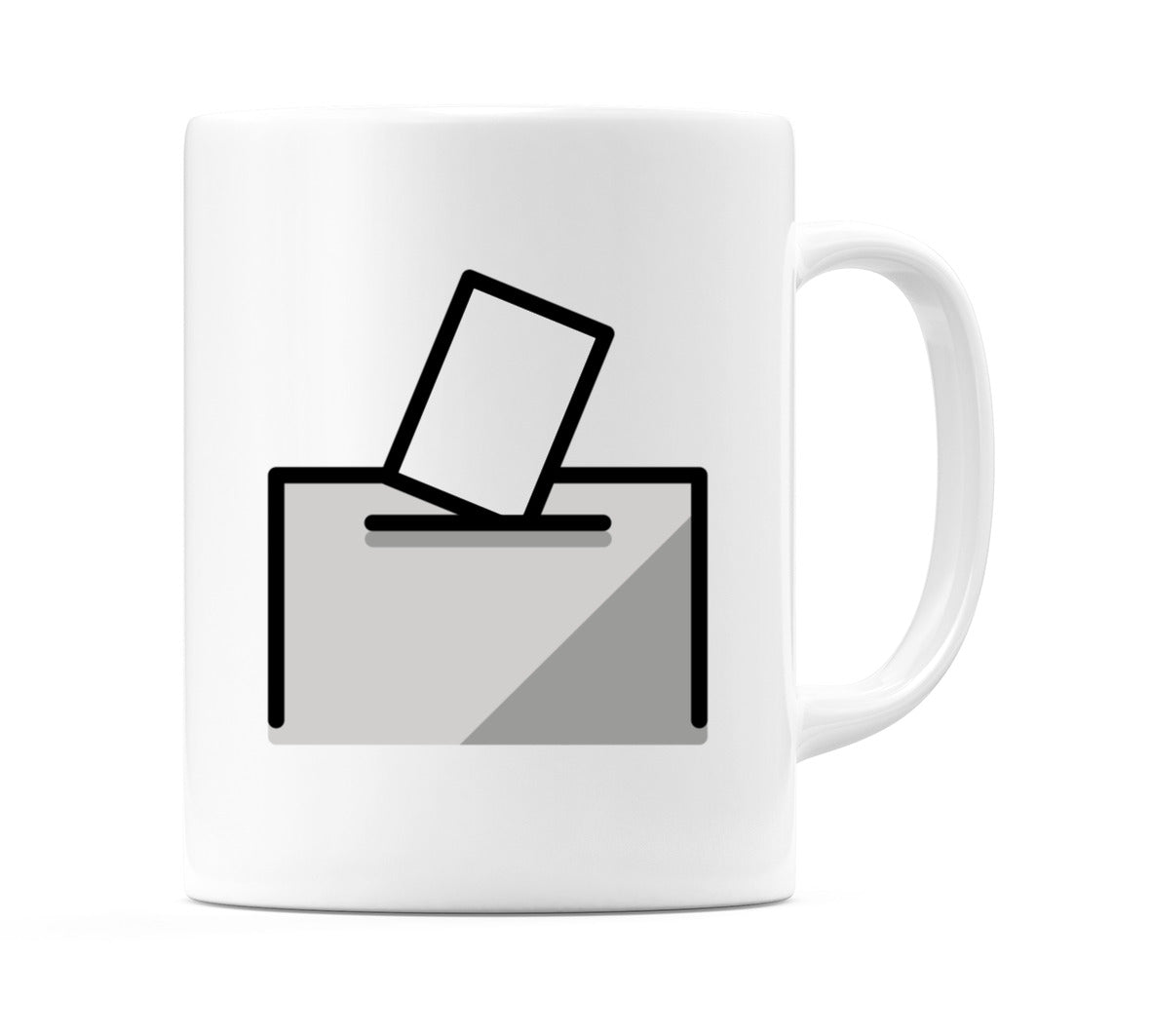 Ballot Box With Ballot Emoji Mug