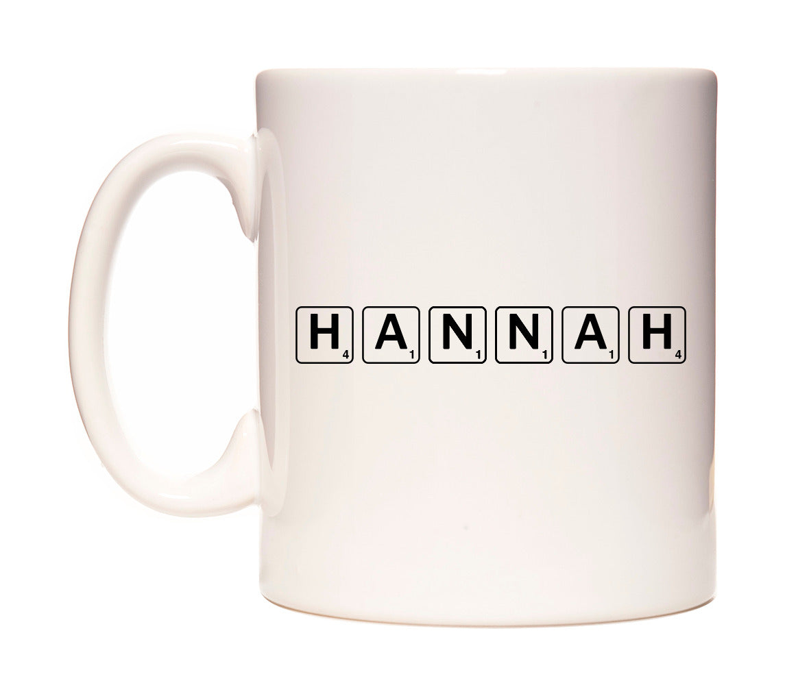 Hannah - Scrabble Themed Mug