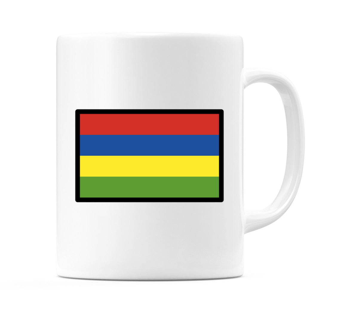 Mauritius Flag Emoji Mug