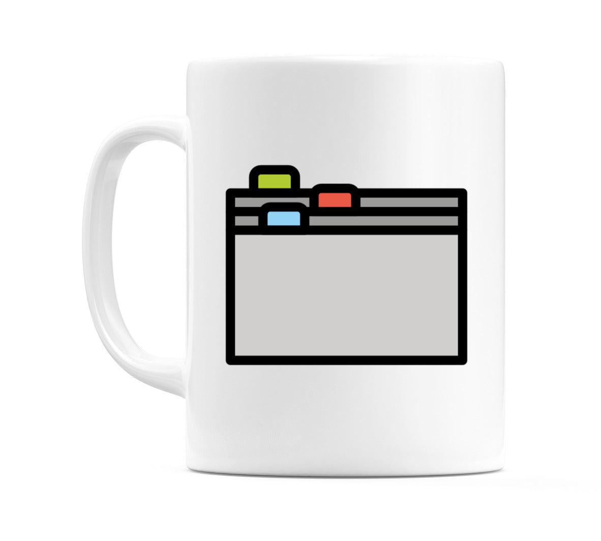 Card Index Dividers Emoji Mug