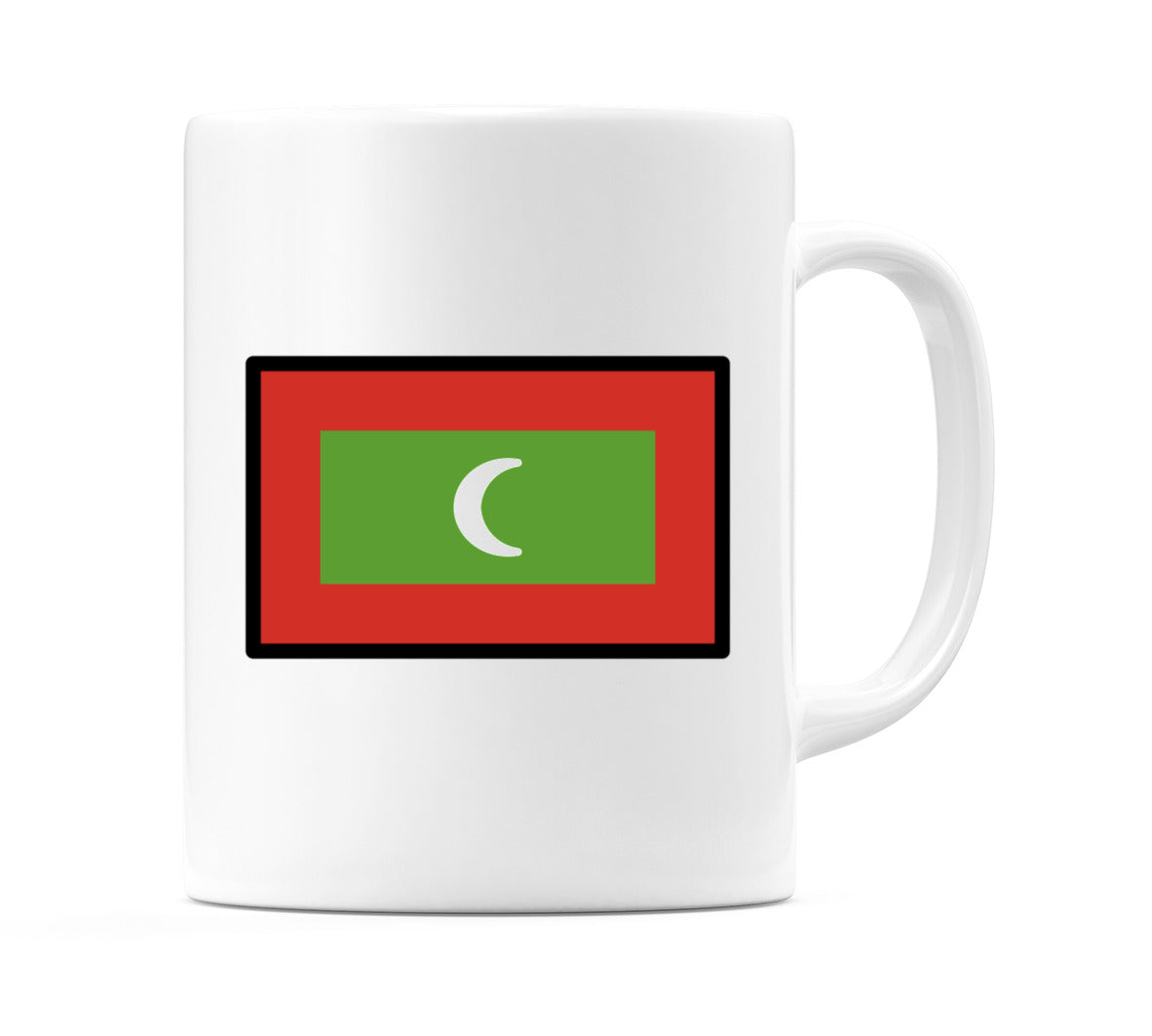 Maldives Flag Emoji Mug