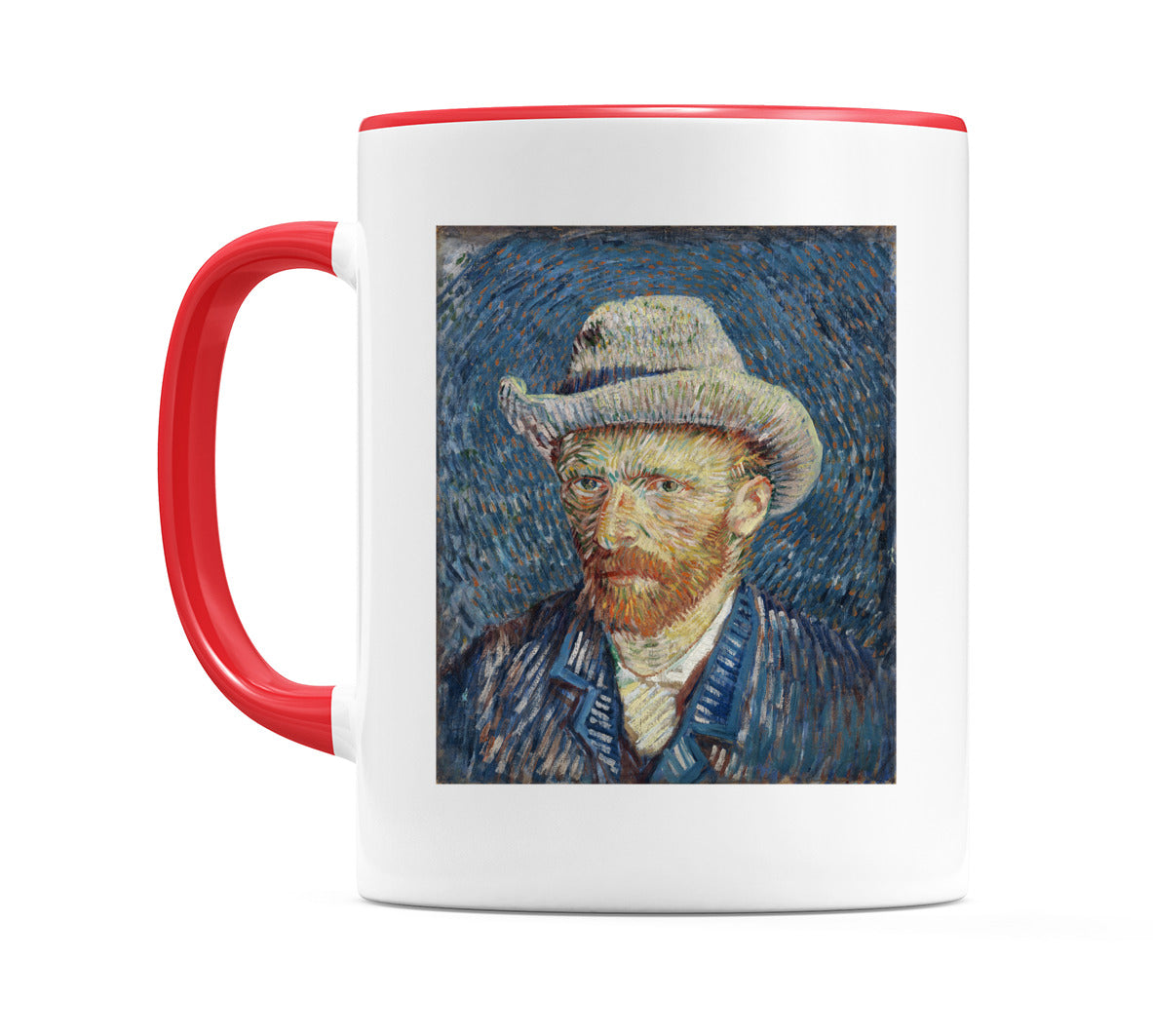 Self Portrait with Grey Felt Hat (1887) Mug