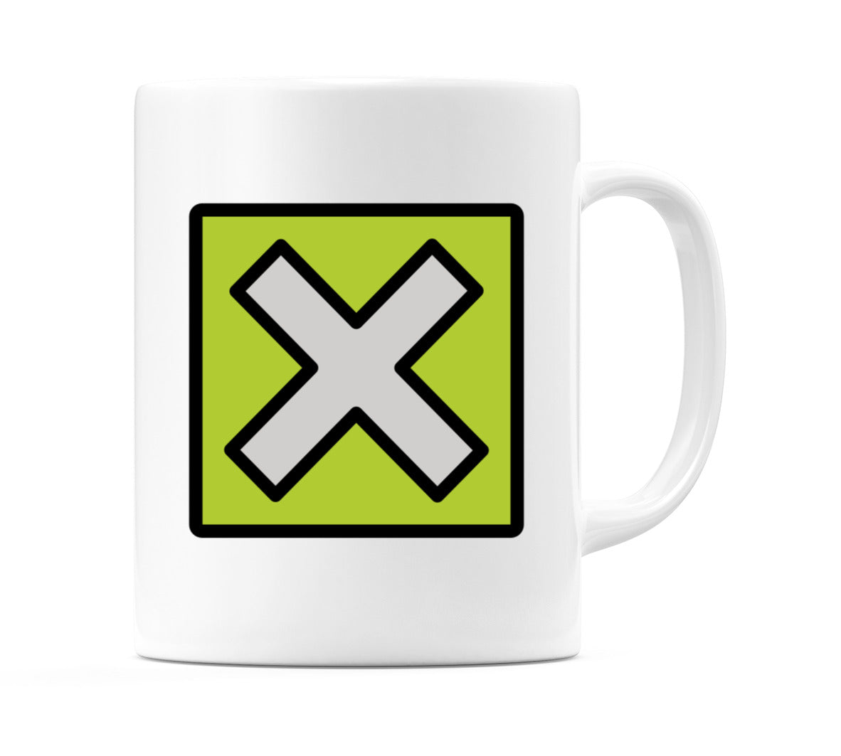 Cross Mark Button Emoji Mug