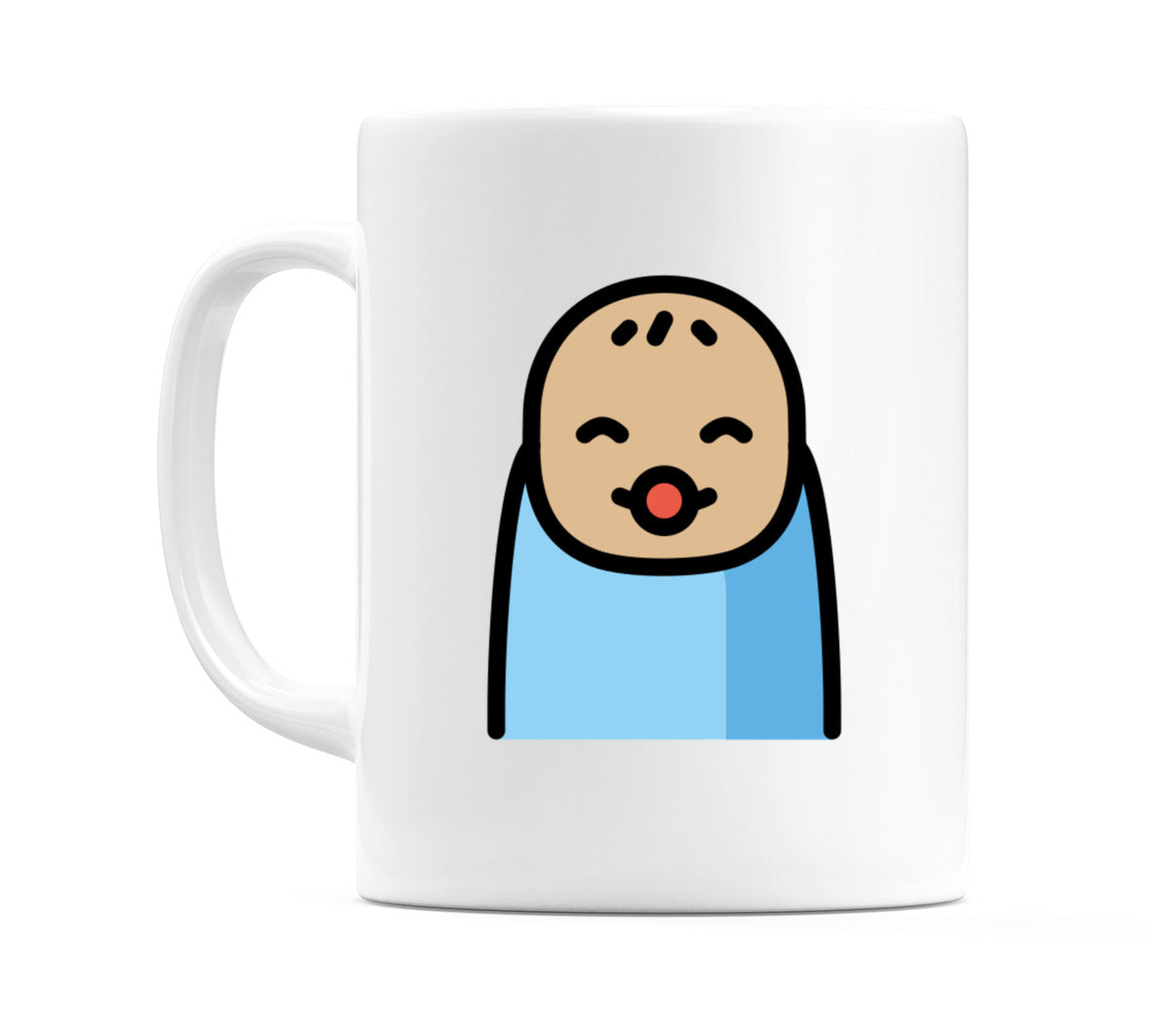 Baby: Medium-Light Skin Tone Emoji Mug
