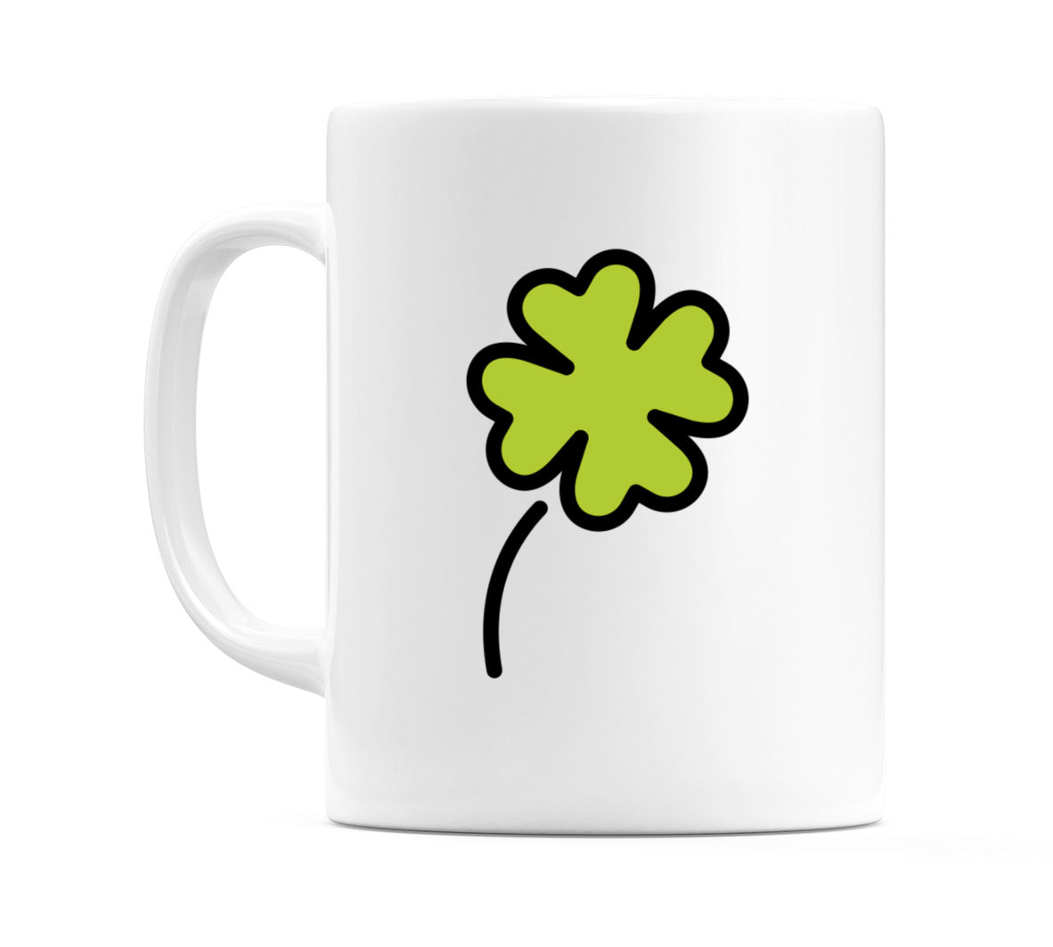 Four Leaf Clover Emoji Mug
