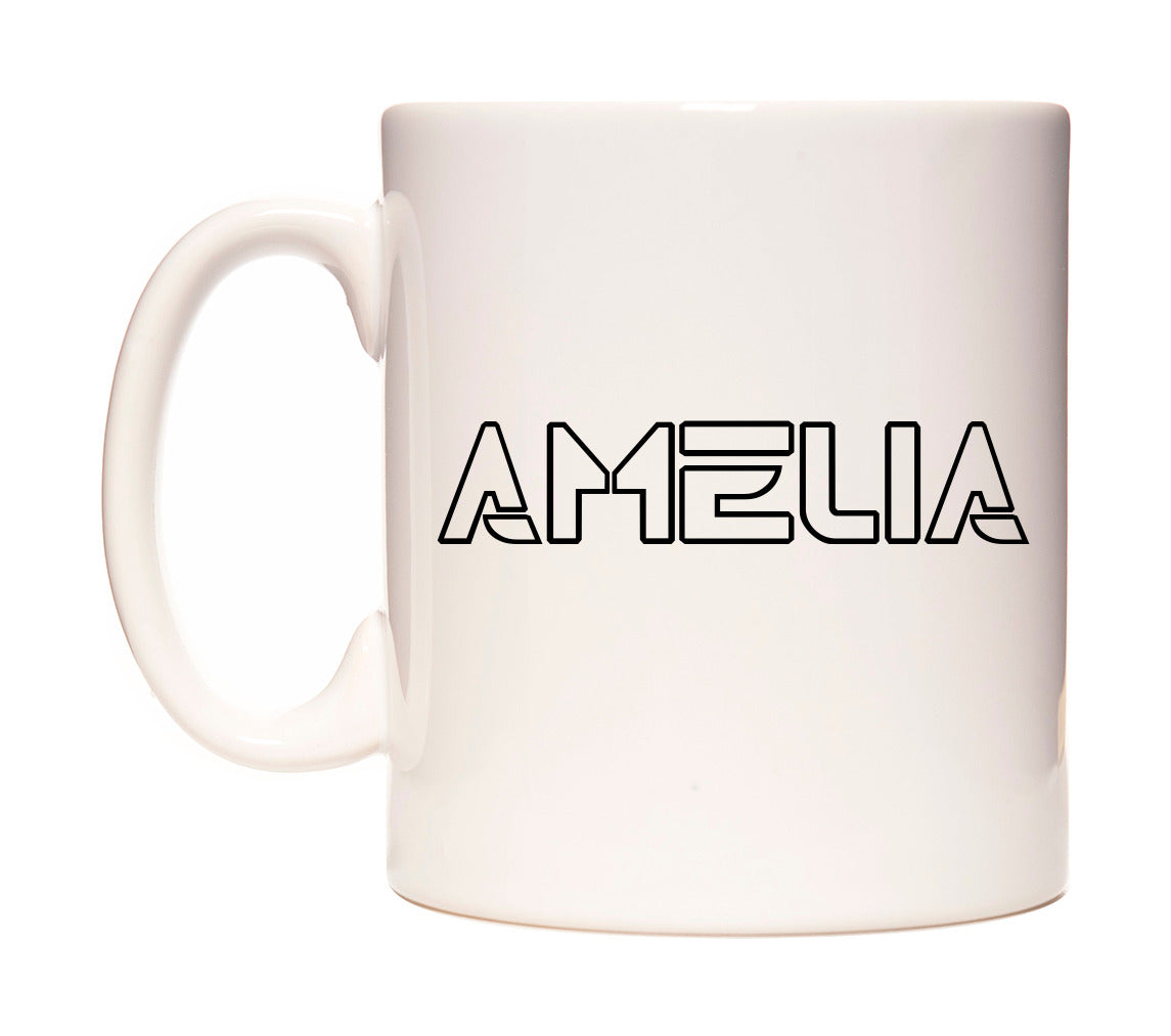 Amelia - Tron Themed Mug