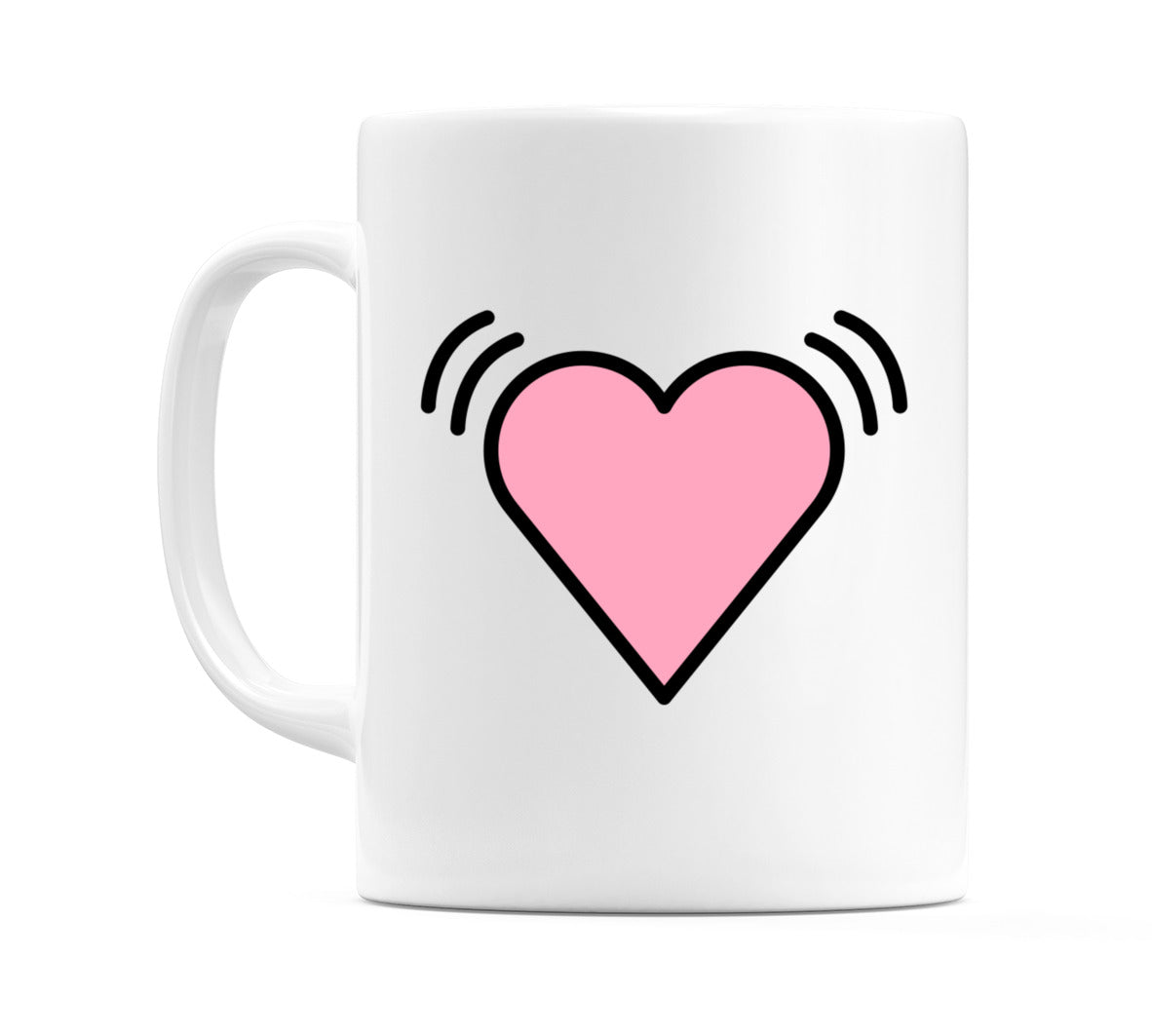 Beating Heart Emoji Mug