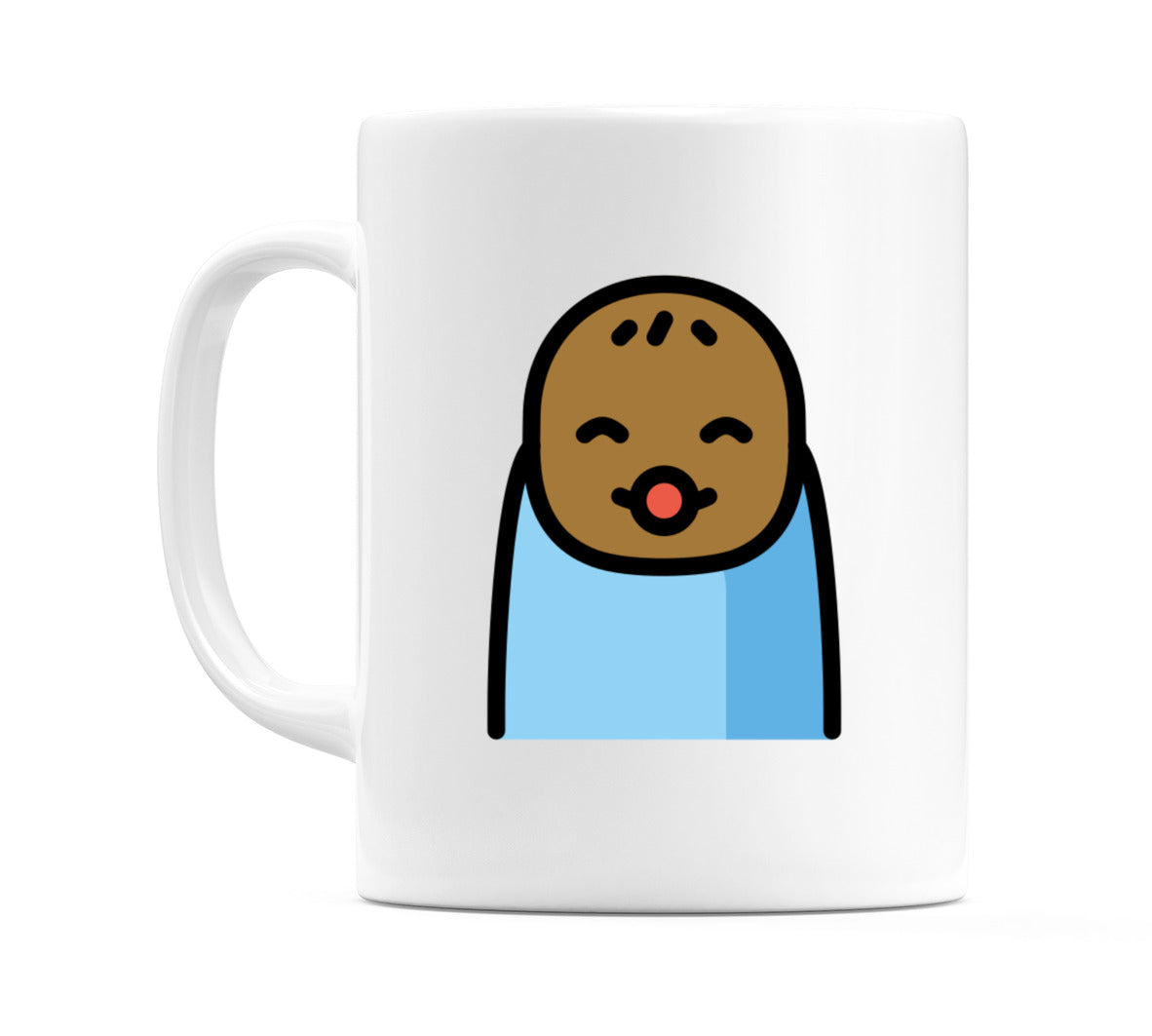 Baby: Medium-Dark Skin Tone Emoji Mug