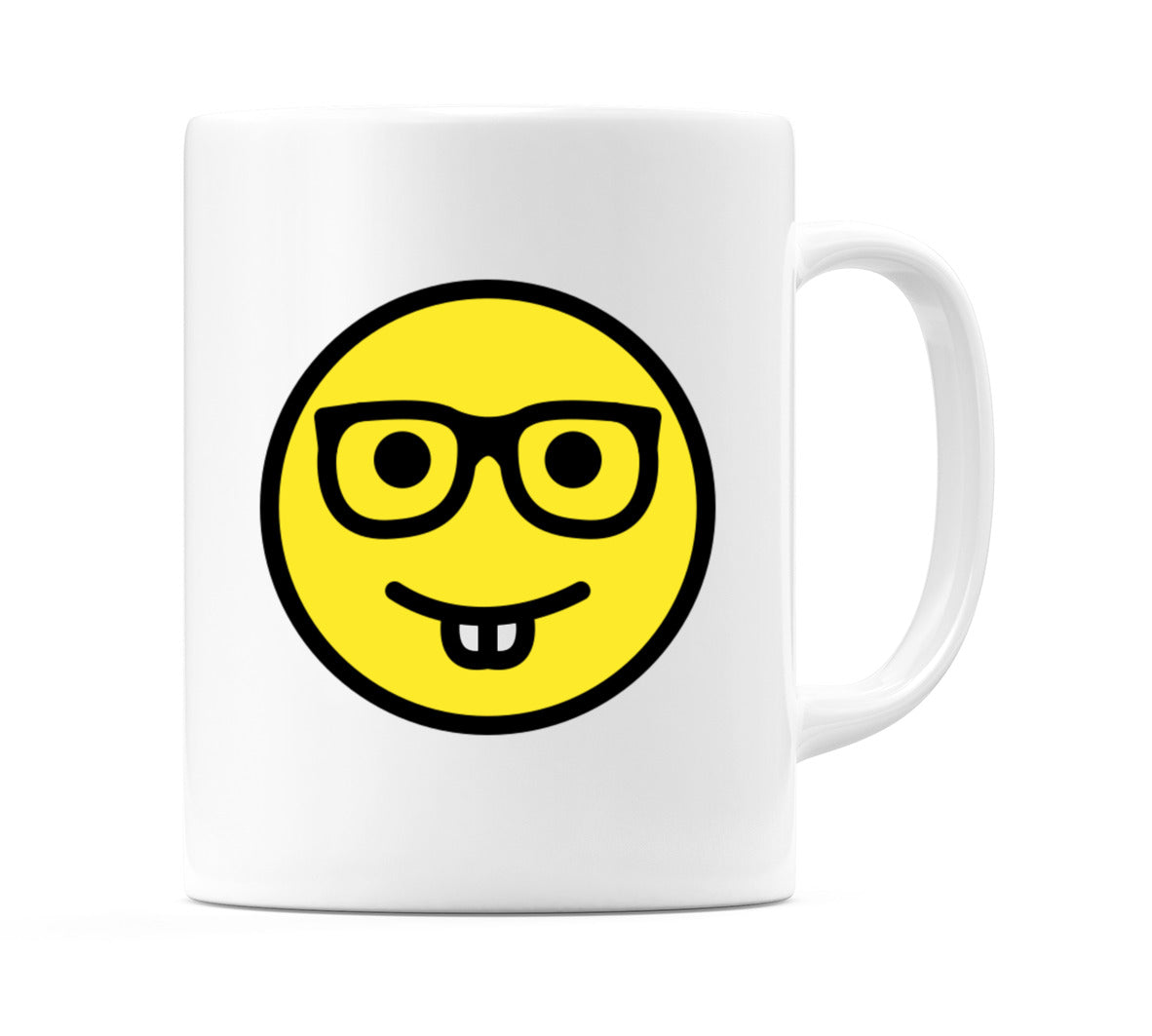 Nerd Face Emoji Mug