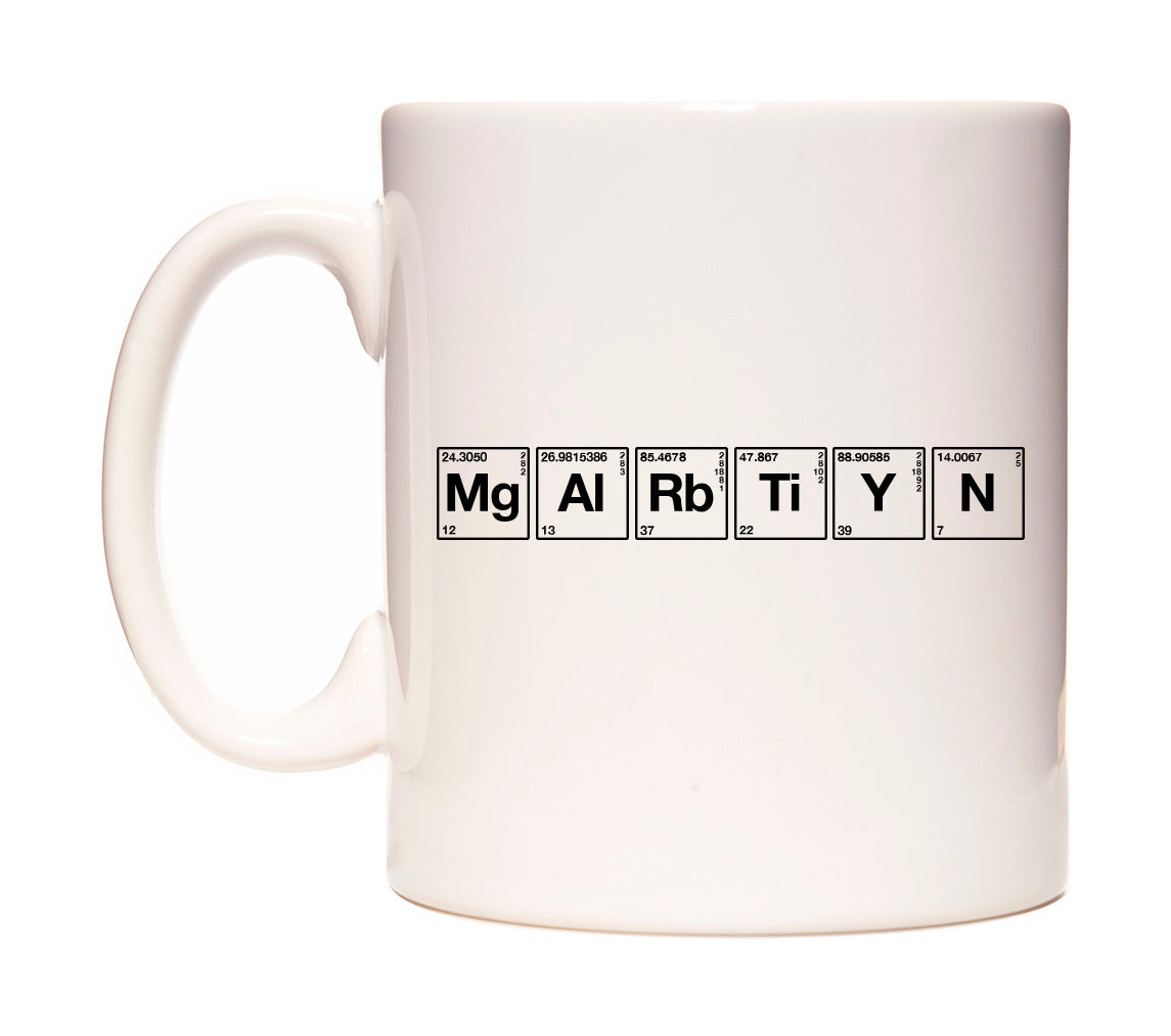 Martyn - Chemistry Themed Mug